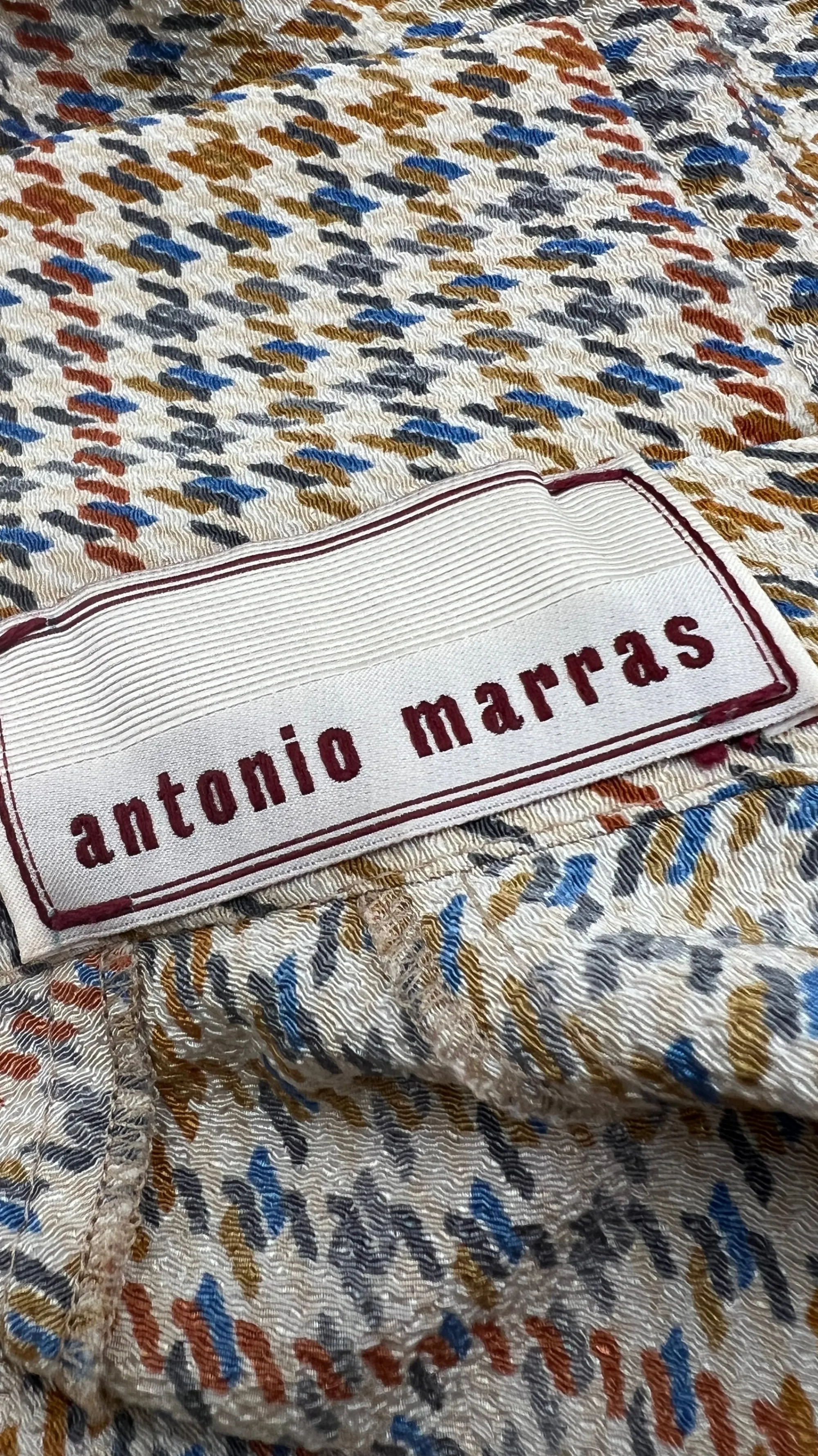 Donna ANTONIO MARRAS Abiti Lunghi E Tute | Fantasie>Abito lungo pied de poule