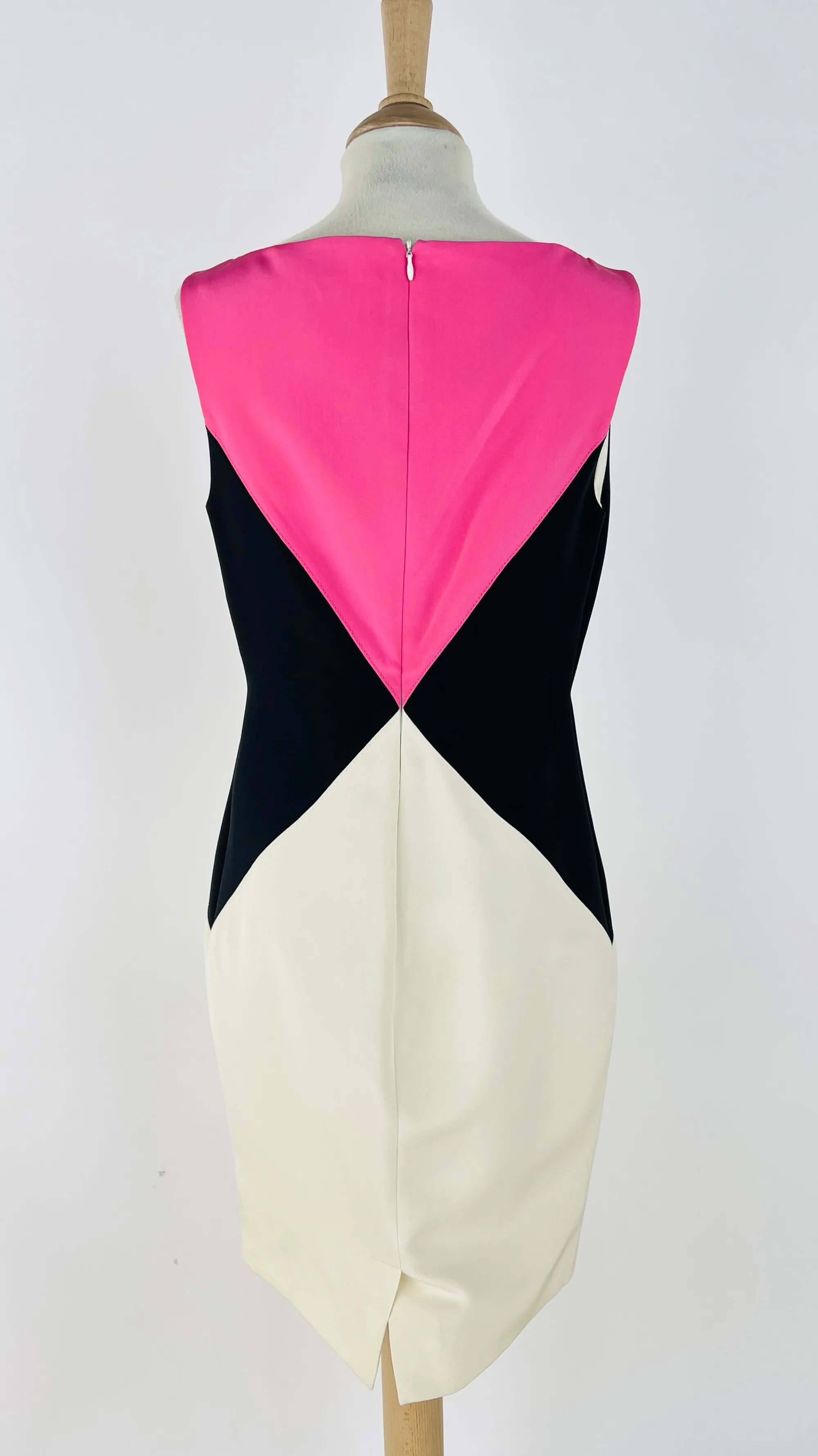 Donna Fausto Puglisi Abiti Corti | Fantasie>Abito midi a tubino color block