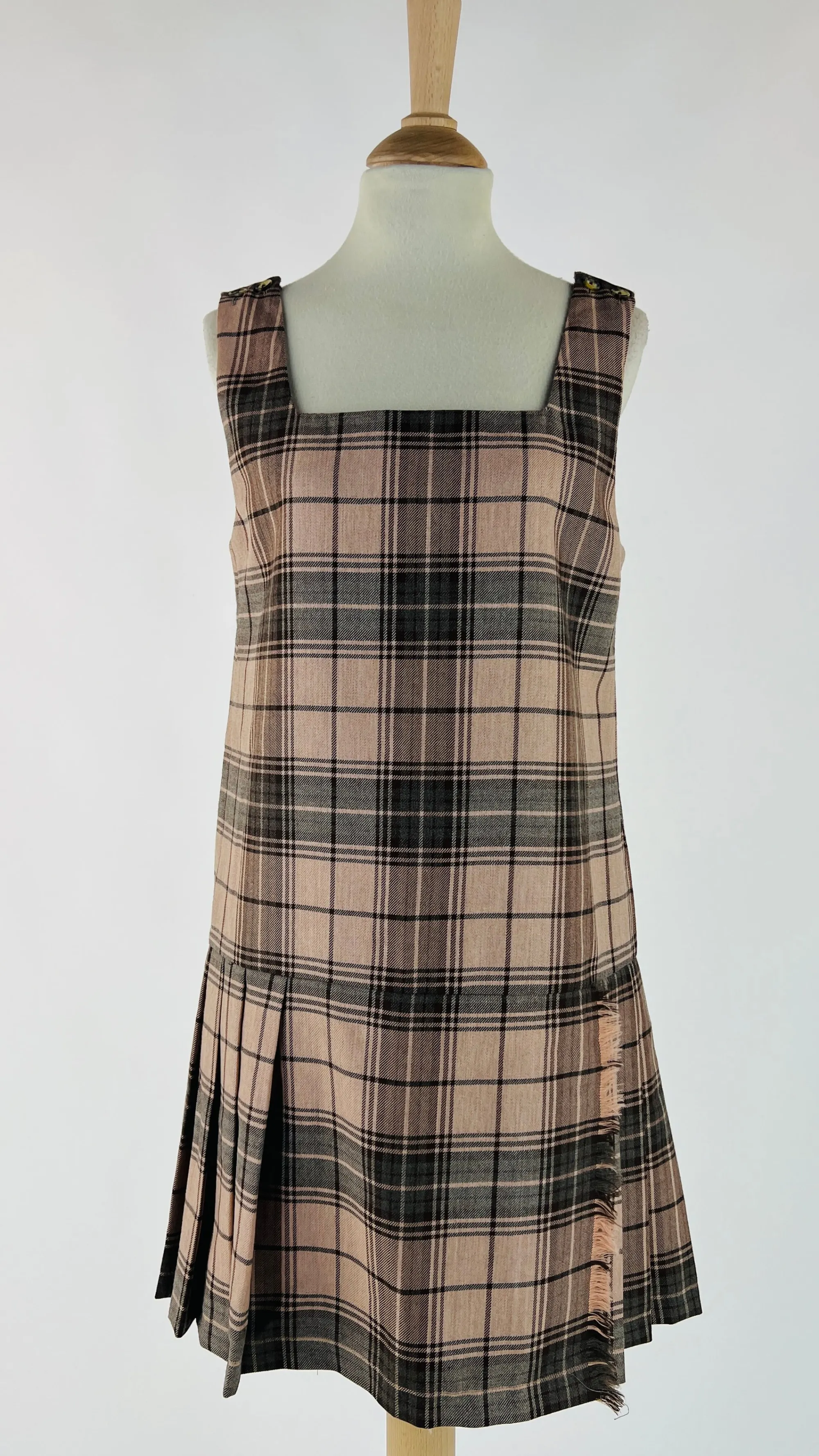 Donna SWISH Abiti Corti | Fantasie>Abito vintage con gonna plissé