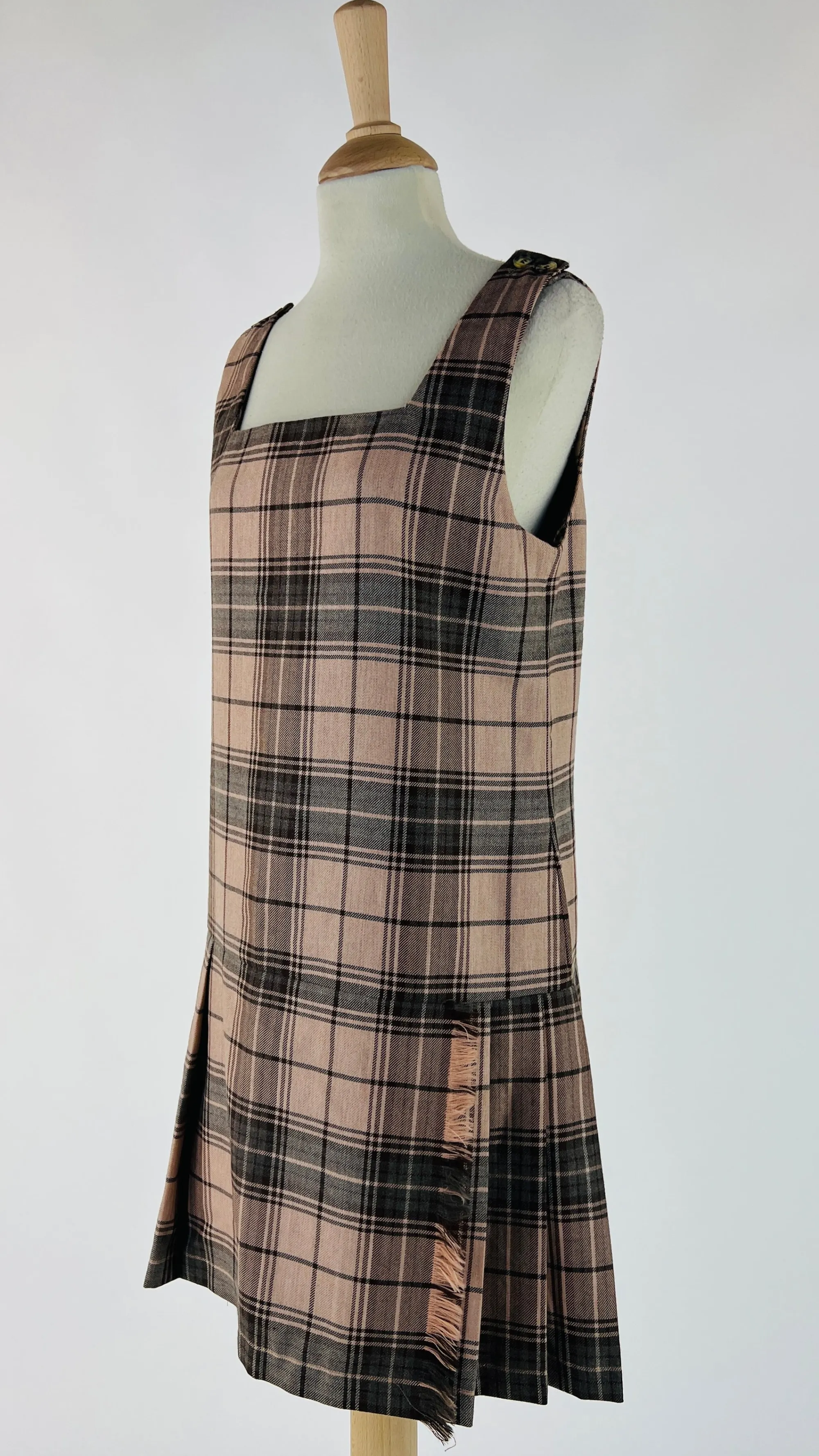 Donna SWISH Abiti Corti | Fantasie>Abito vintage con gonna plissé