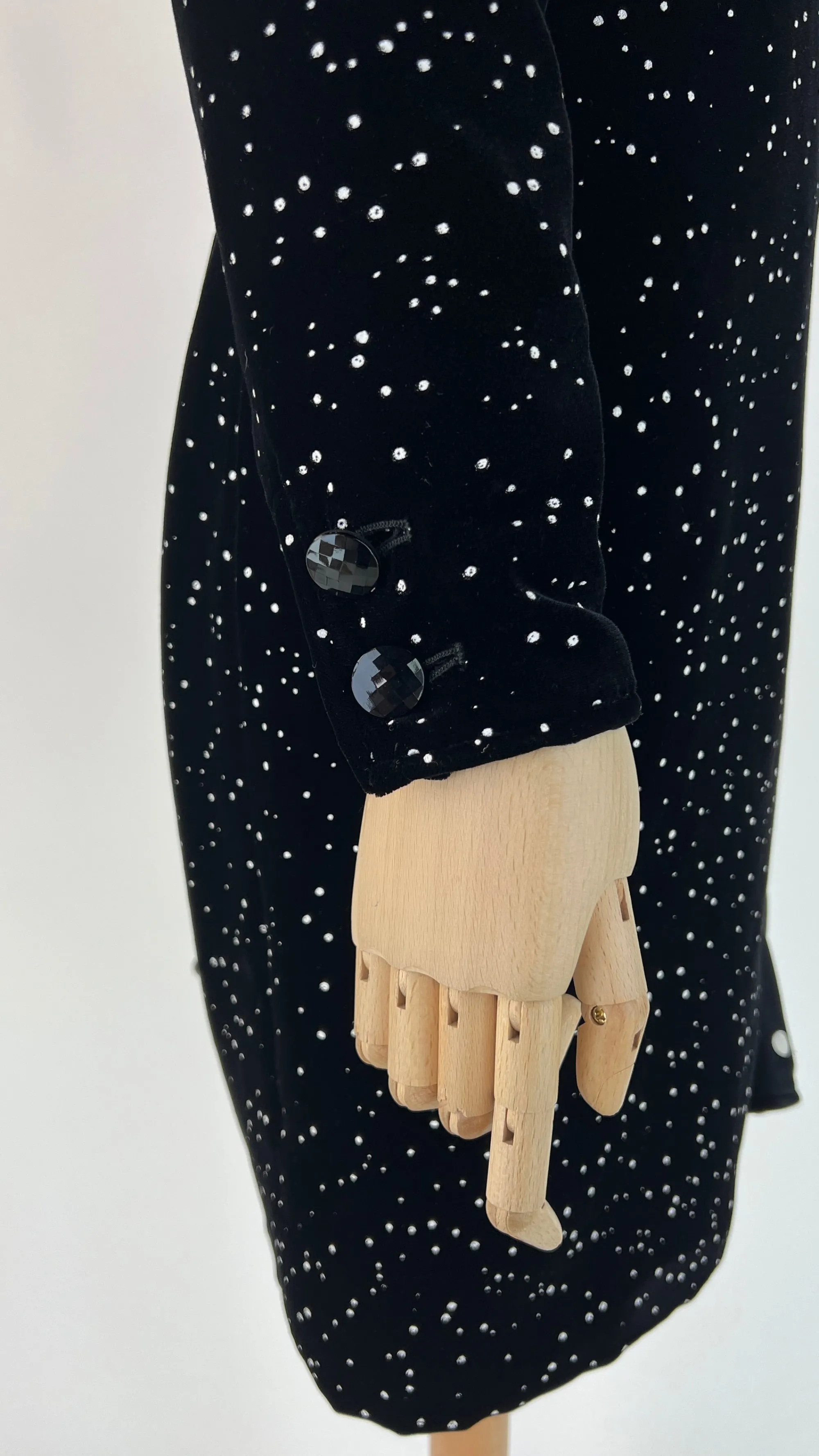 Donna Valentino Night Abiti Corti | Bianco/nero/grigio>Abito vintage fantasia mix pois