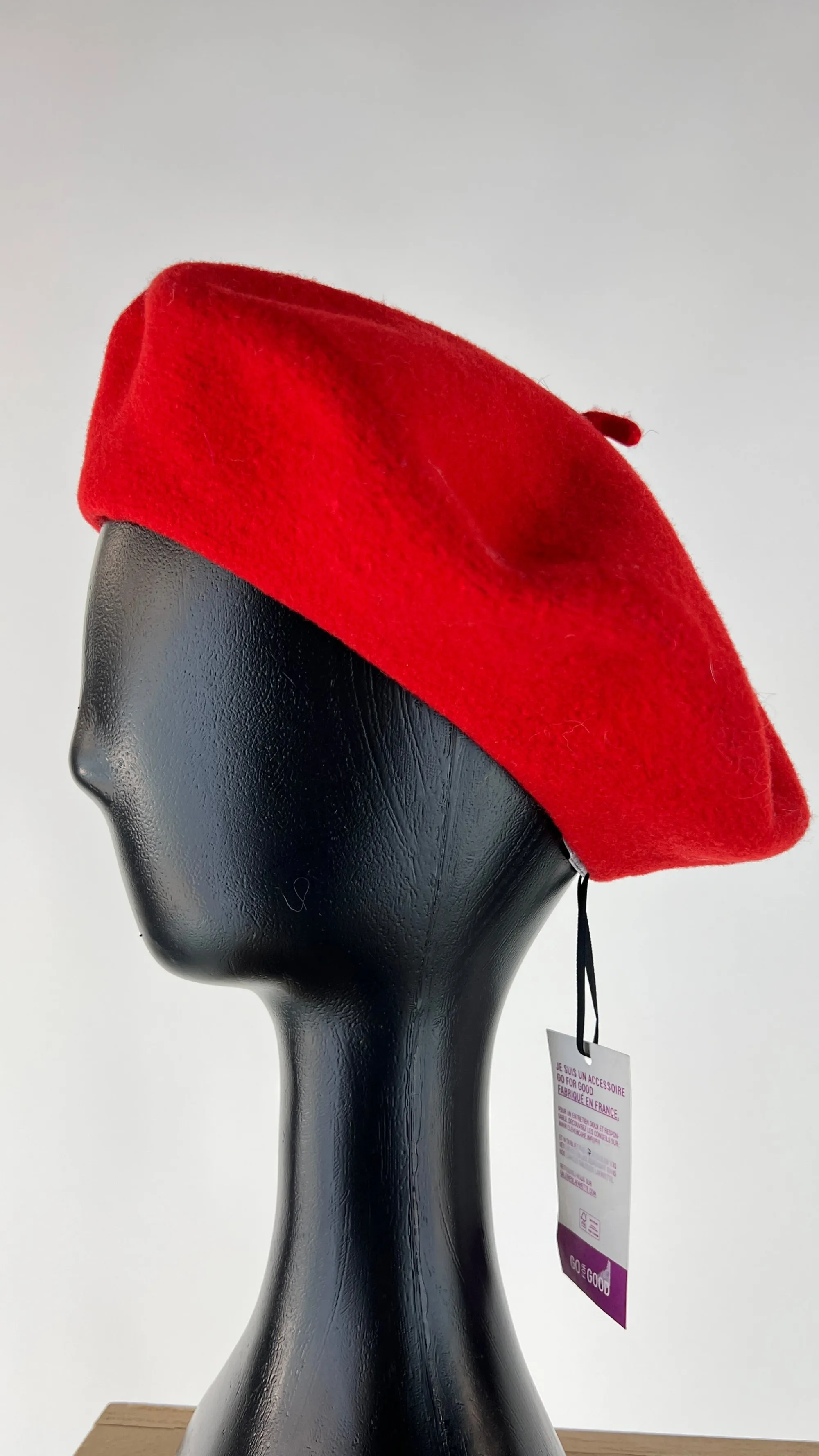 Galeries lafayette Sciarpe E Cappelli>Basco rosso con cartellino