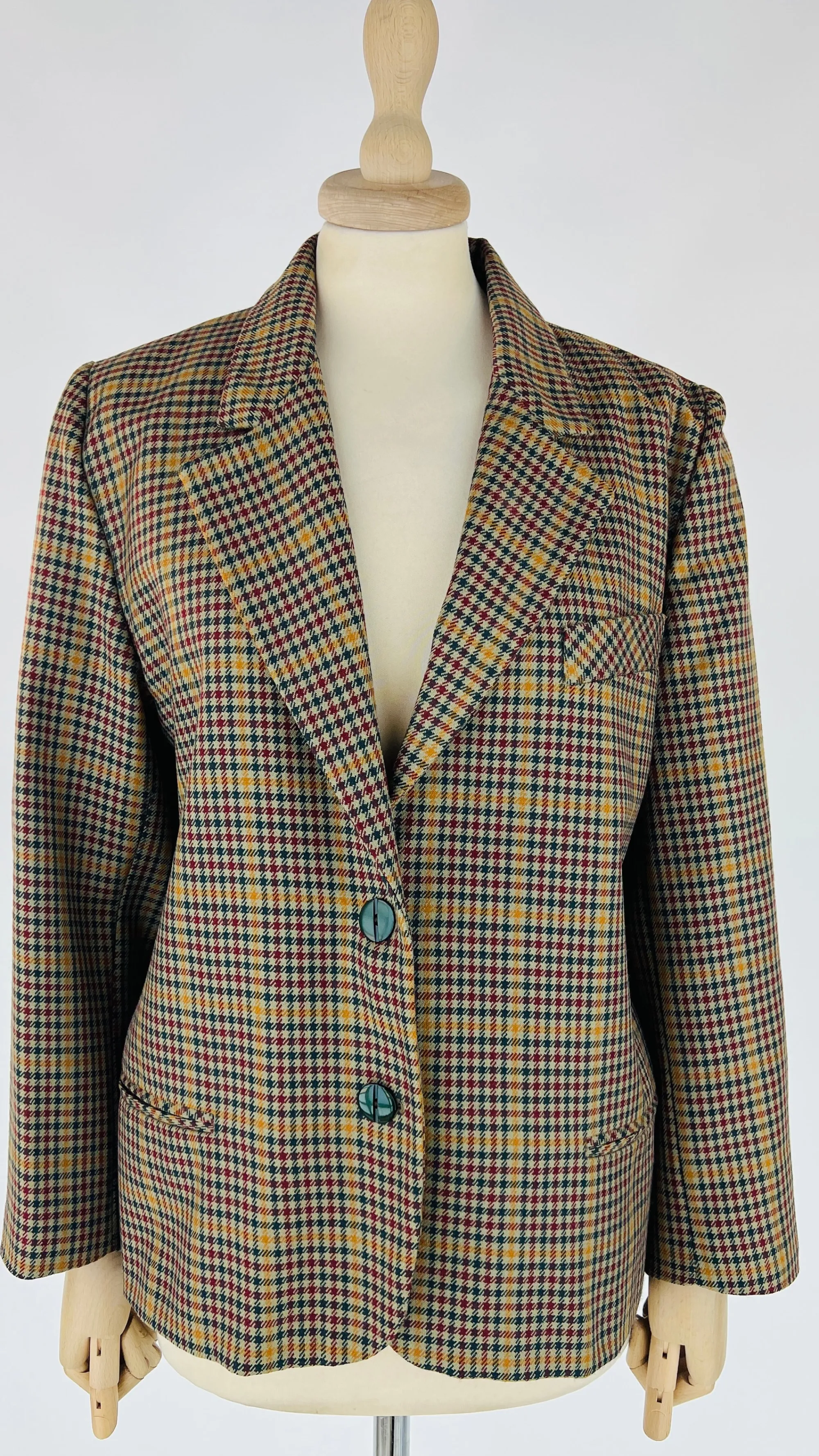 Donna Unsigned Blazer | Fantasie>Blazer in principe di Galles multicolor