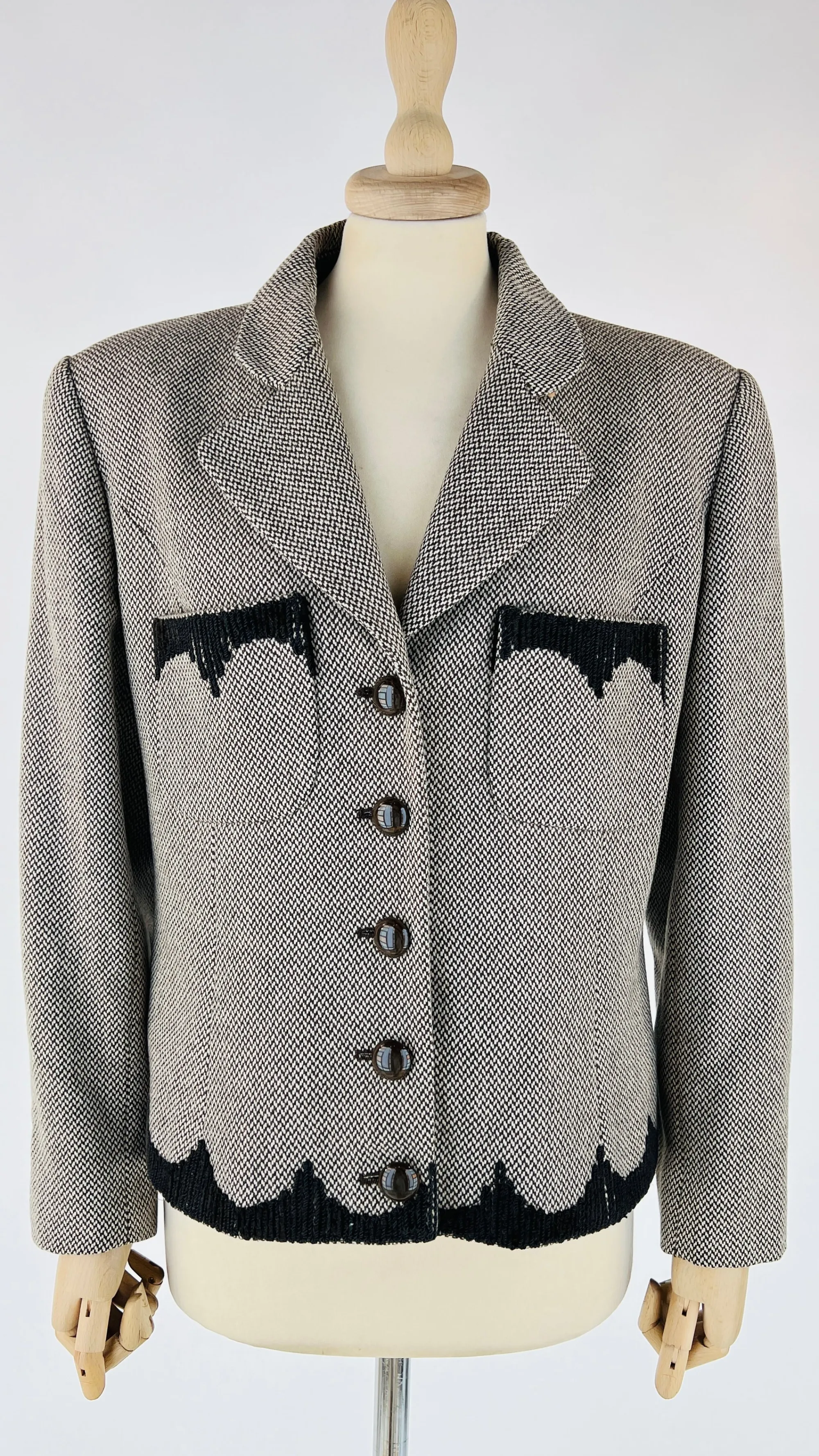 Donna Miss Valentino Blazer | Fantasie>Blazer vintage con passamaneria