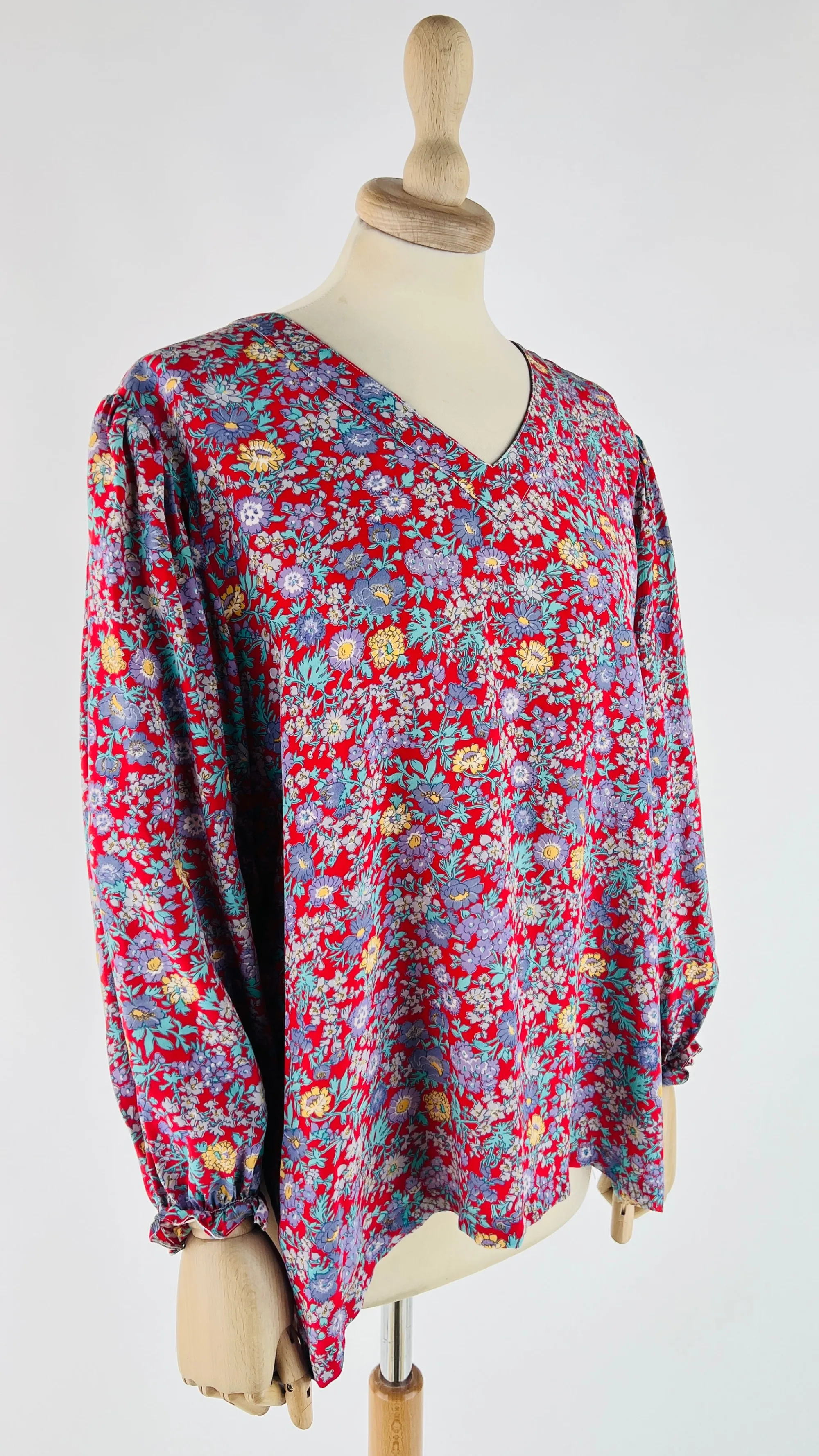 Donna Panema Longsleeves | Fantasie>Blusa vintage floreale