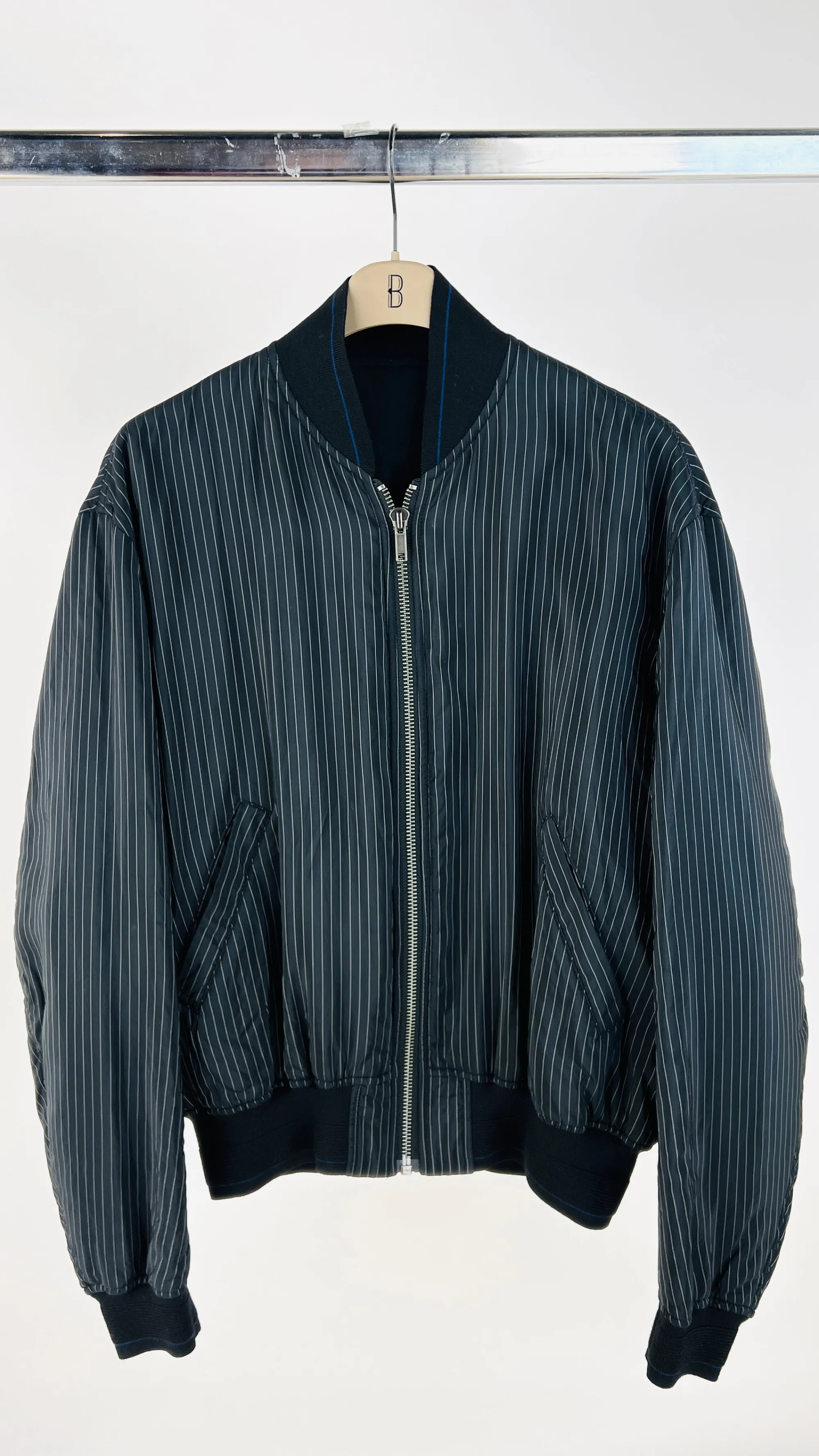 Uomo Haider Ackermann Cappotti E Giacche | Collezione Uomo>Bomber imbottito gessato