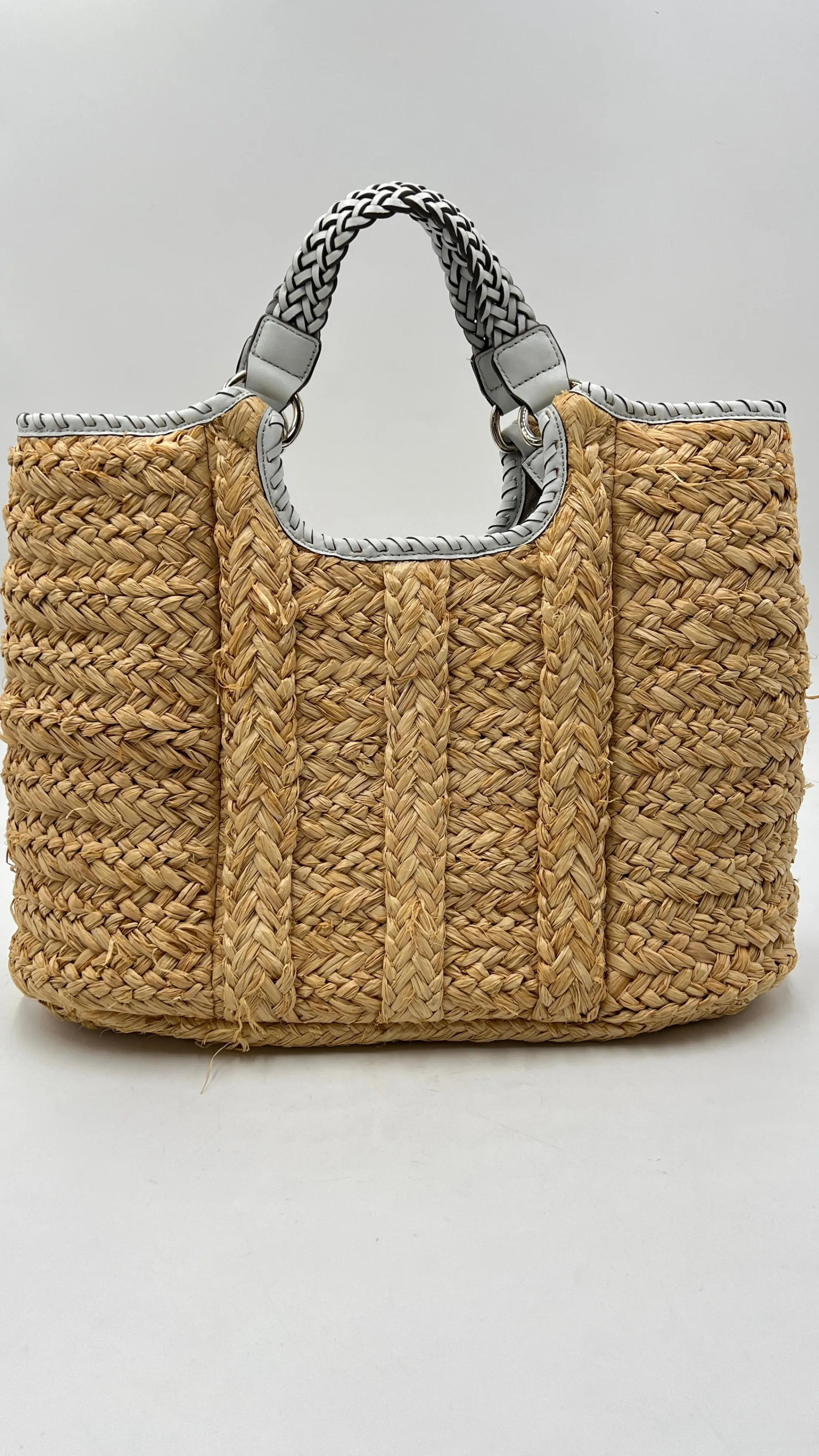 Donna ANYA HINDMARCH Borse | Blu/azzurro/verde>Borsa a mano con maxi nappa multicolor