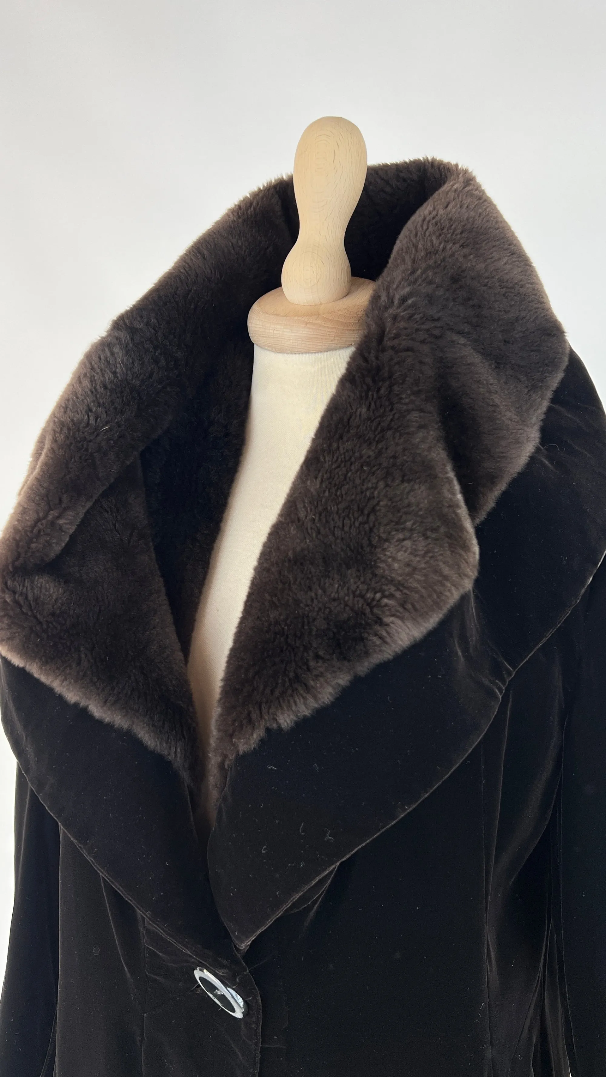 Donna GIORGIO ARMANI Cappotti, Trench, Soprabiti | Giacche&piumini>Caban vintage in velluto