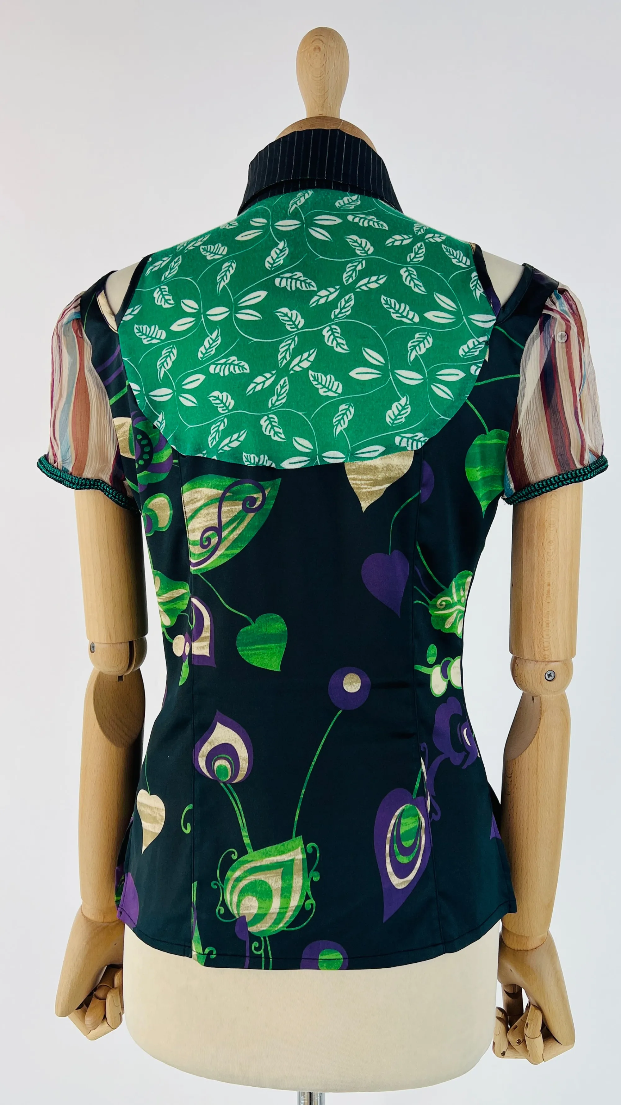 Donna PIANURA STUDIO Camicie | Fantasie>Camicia vintage satin floreale