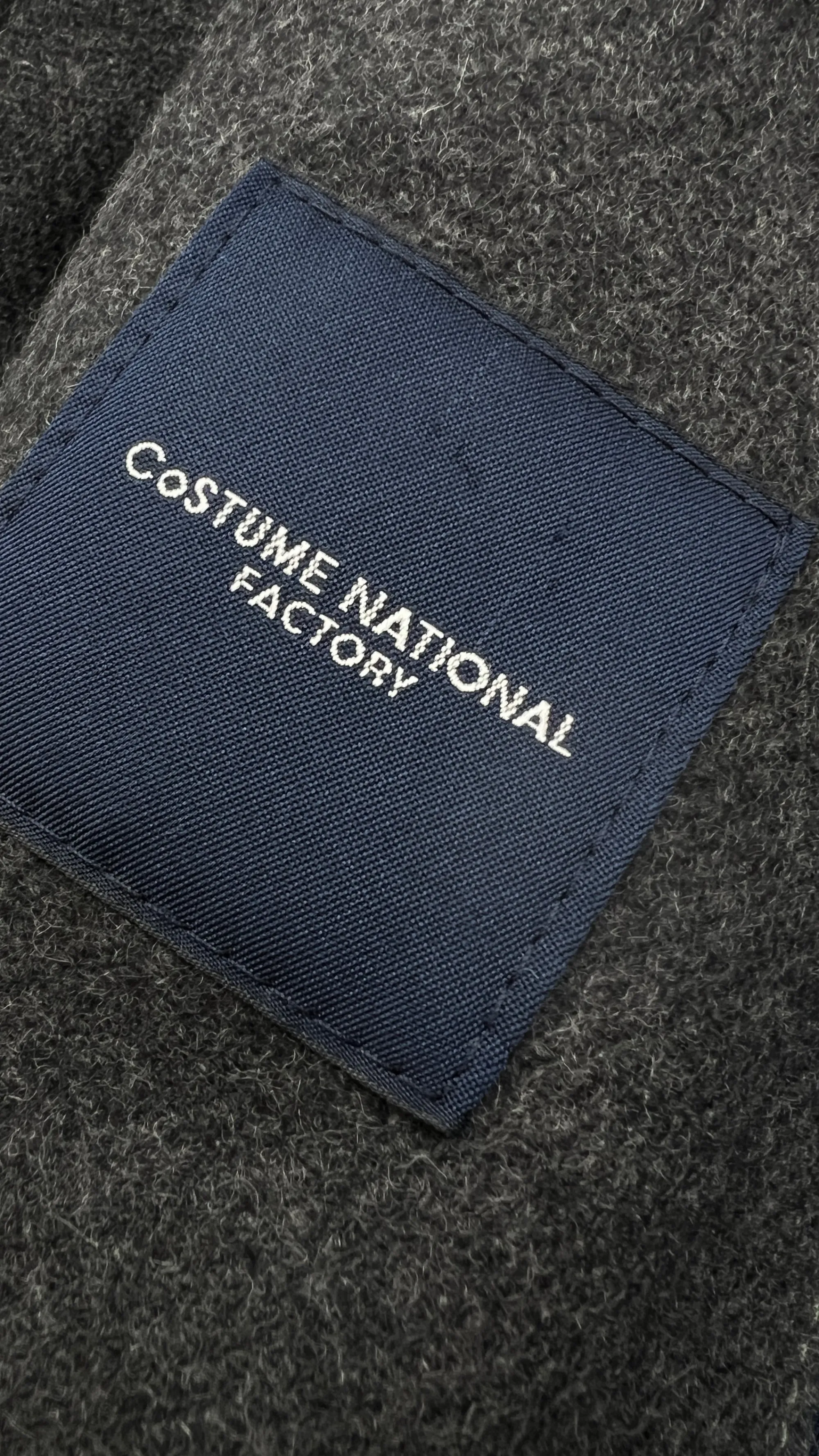 Uomo CoSTUME NATIONAL Cappotti E Giacche | Collezione Uomo>Cappotto con tagli a vivo