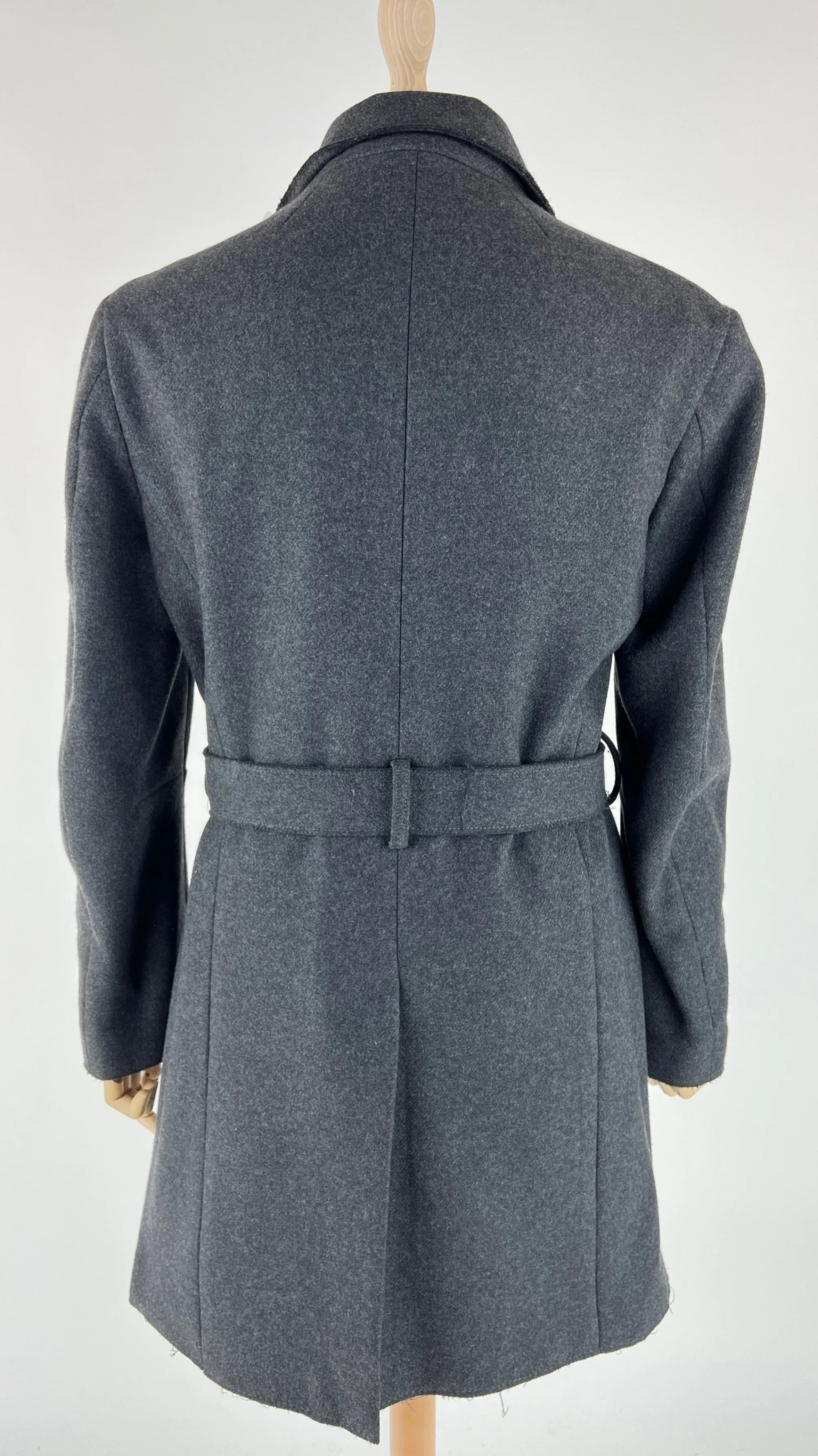 Uomo CoSTUME NATIONAL Cappotti E Giacche | Collezione Uomo>Cappotto con tagli a vivo