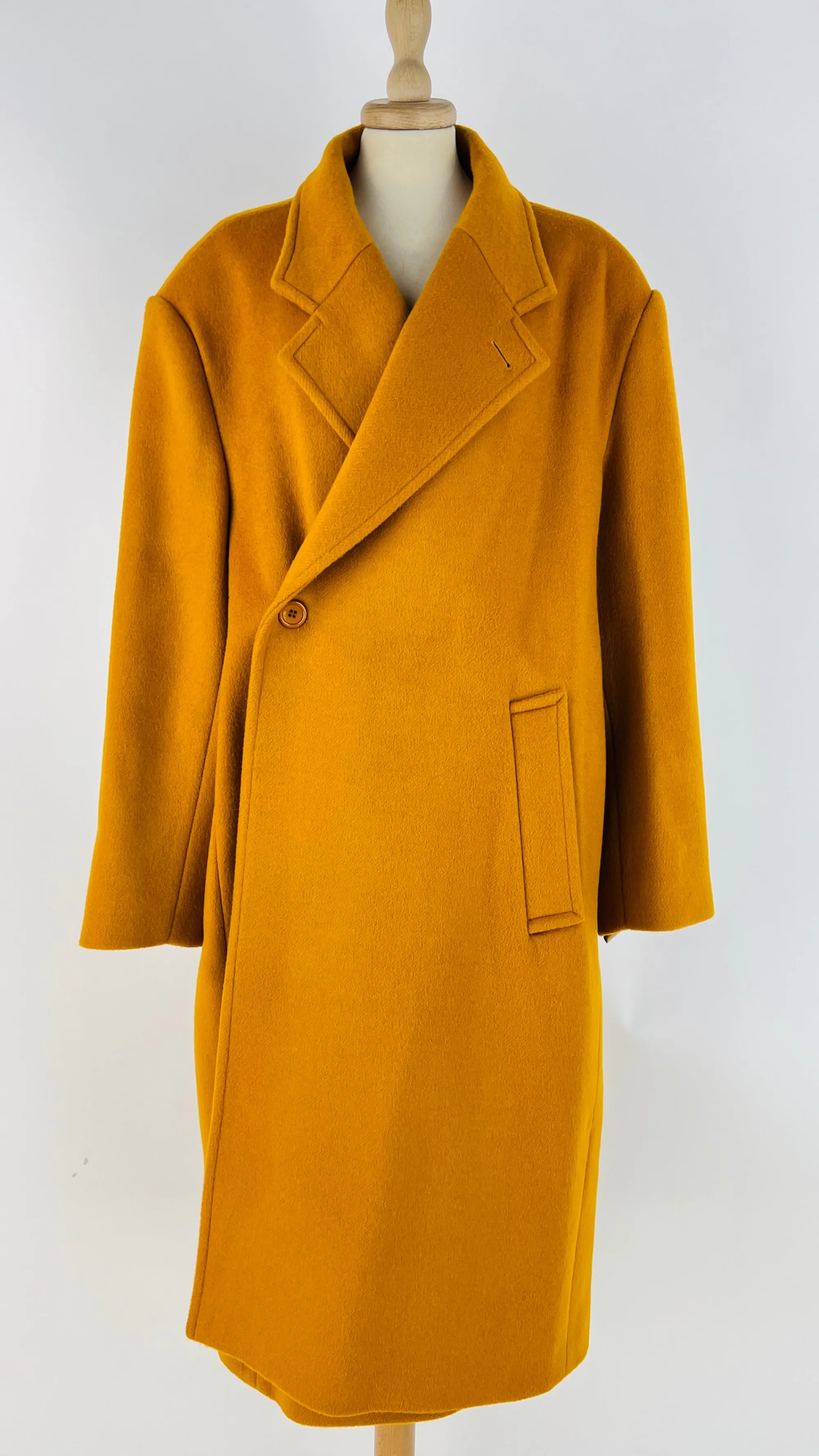 Donna Paper Moon Cappotti, Trench, Soprabiti | Giallo/arancione/marrone/oro>Cappotto oversized doppiopetto