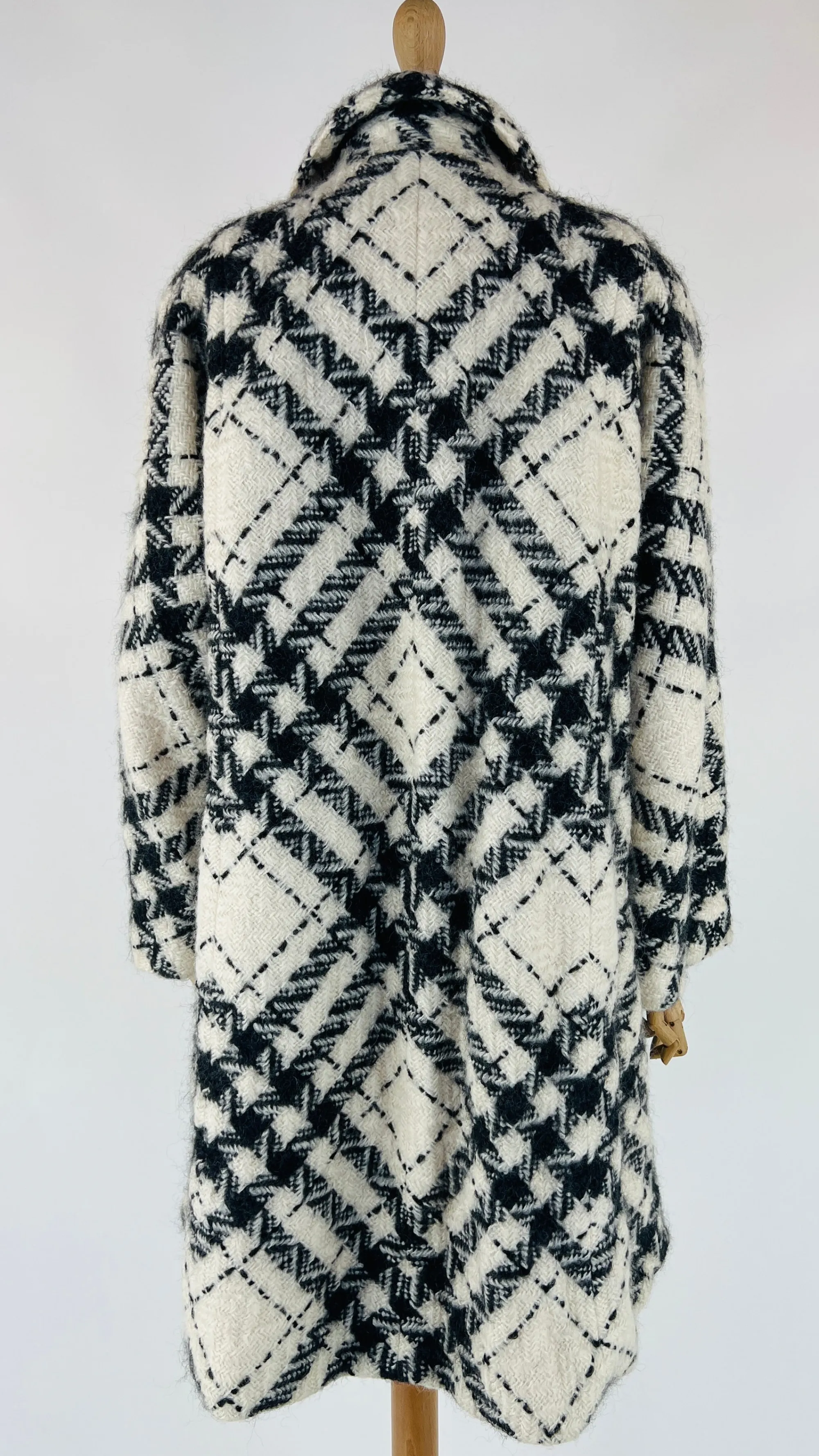 Donna Lu Alda Cappotti, Trench, Soprabiti | Fantasie>Cappotto vintage a quadri