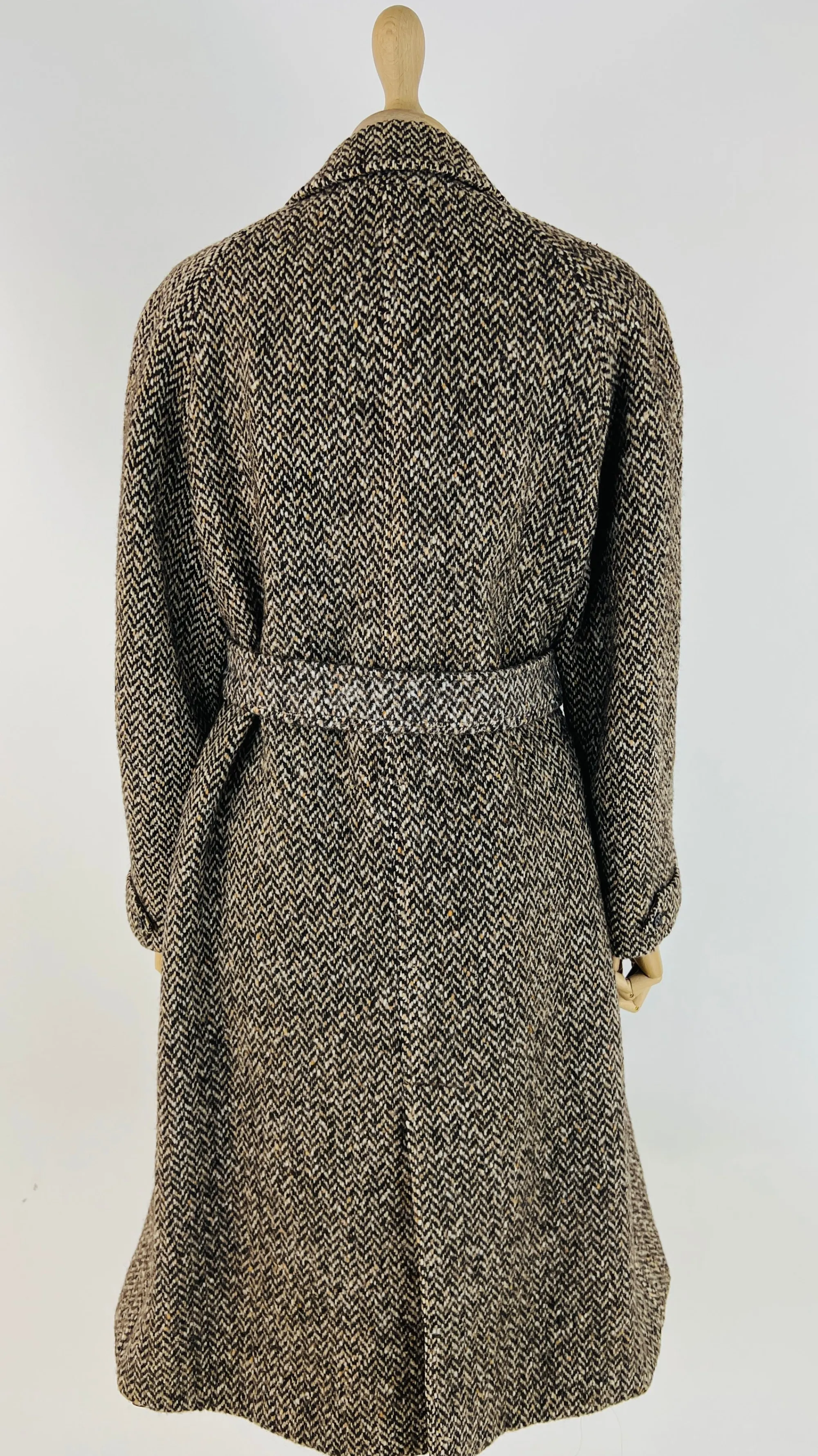 Donna BRIGATTI Cappotti, Trench, Soprabiti | Fantasie>Cappotto vintage spigato con cinta
