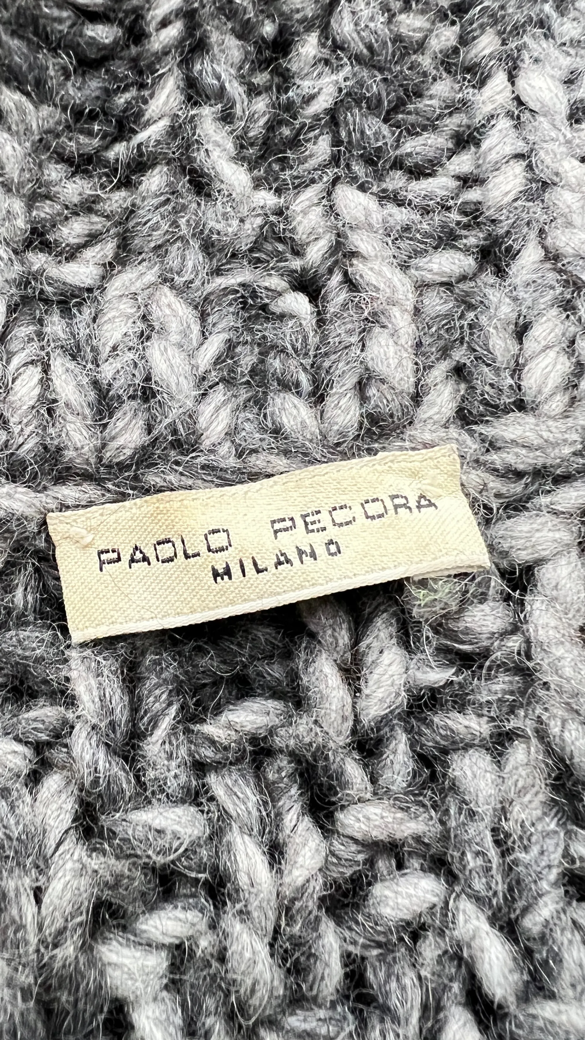 Uomo PAOLO PECORA Felpe E Maglieria | Collezione Uomo>Cardigan lungo doppiopetto