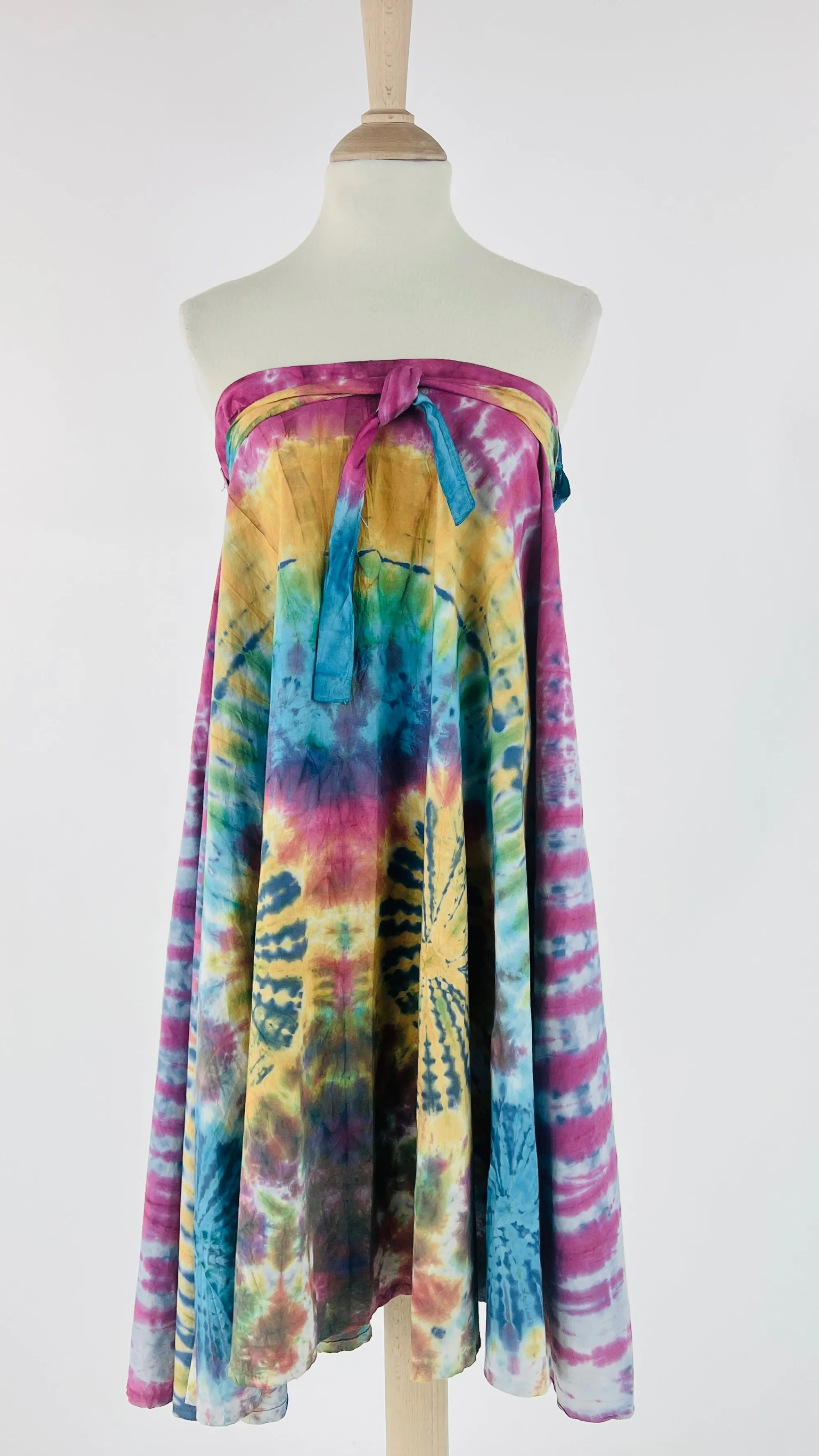 Donna Unsigned Abiti Corti | Fantasie>Copricosume tie dye