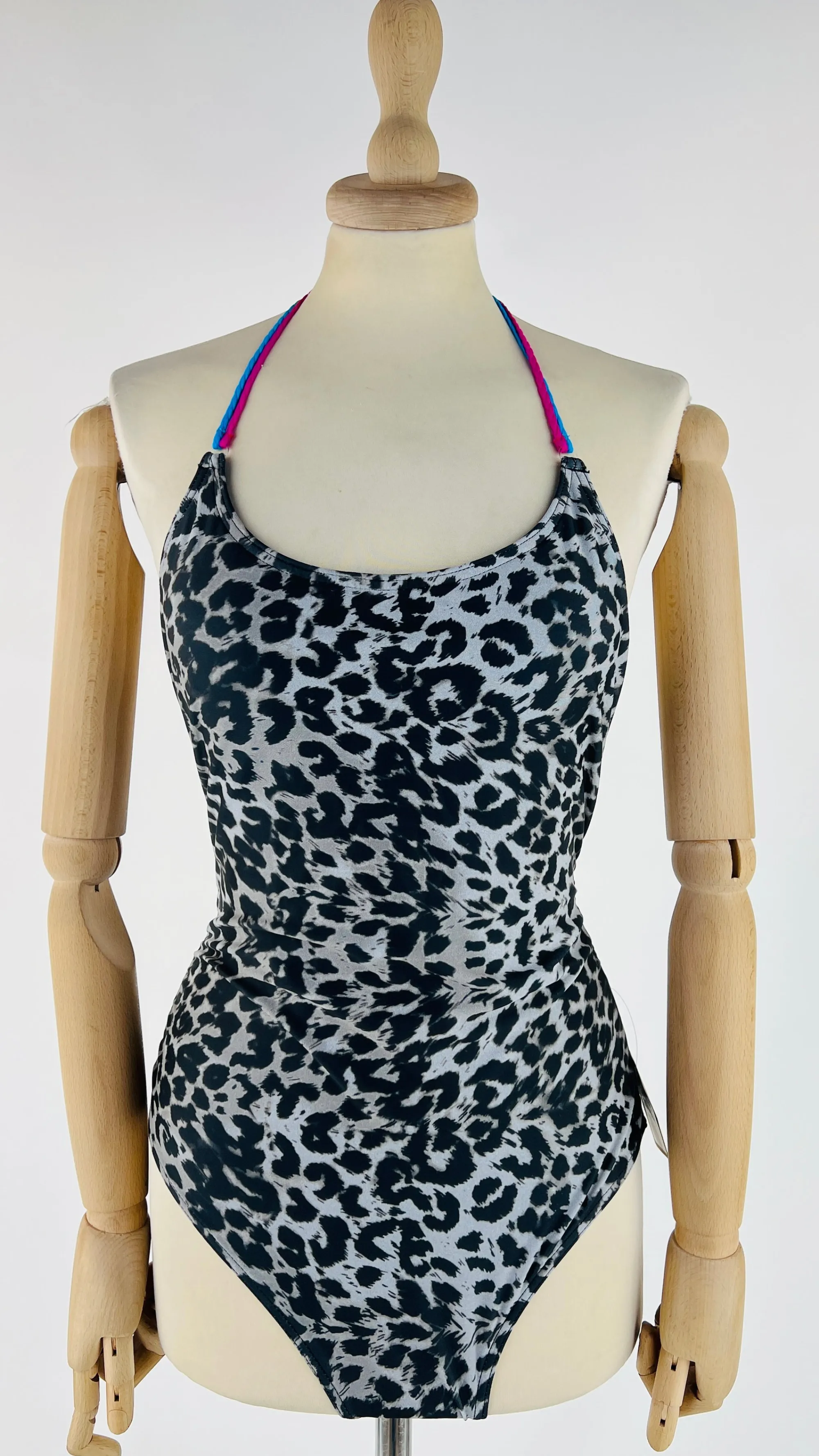 Donna IRIs lILLI Bianco/nero/grigio>Costume animalier e lacci multicolor