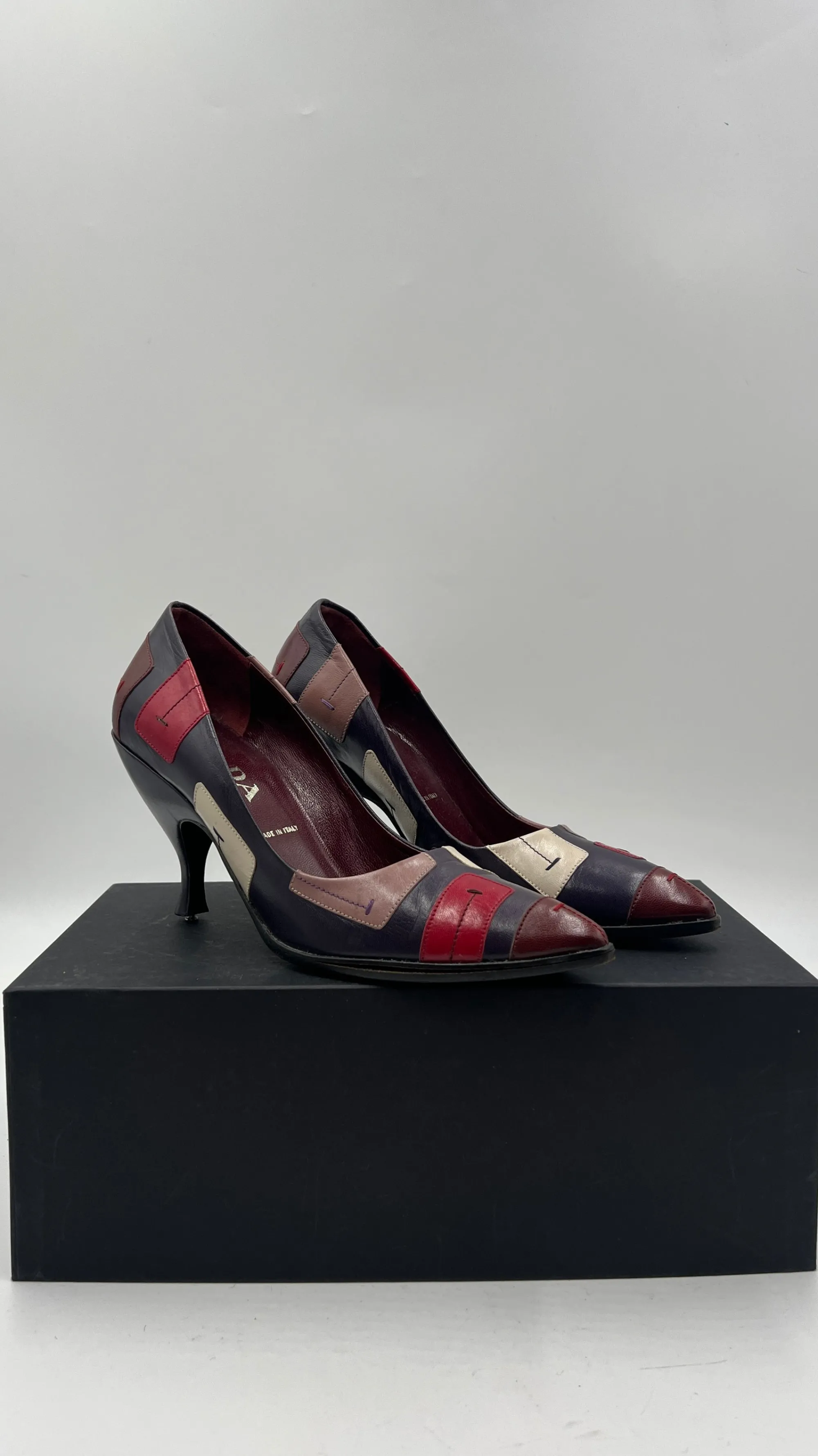 PRADA Scarpe>Décolleté basse patchwork