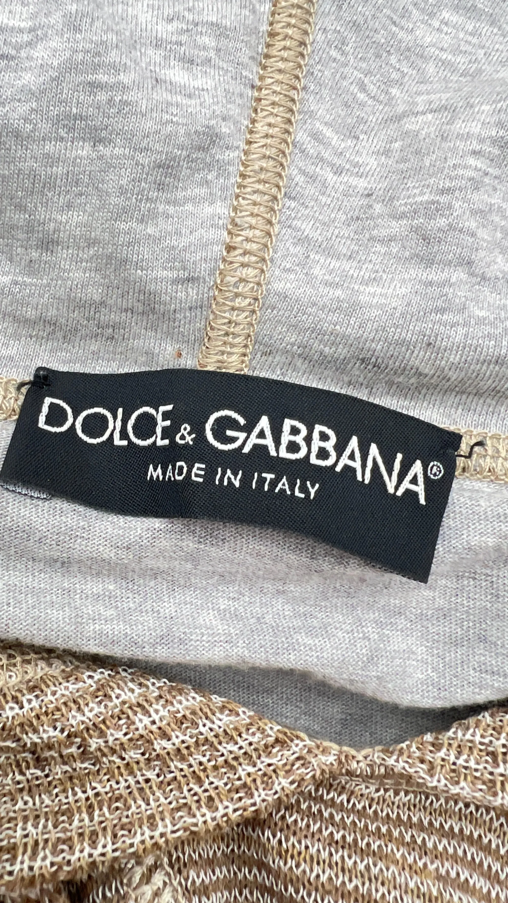 Uomo Dolce u0026 Gabbana Felpe E Maglieria | Collezione Uomo>Felpa con cappuccio a righe