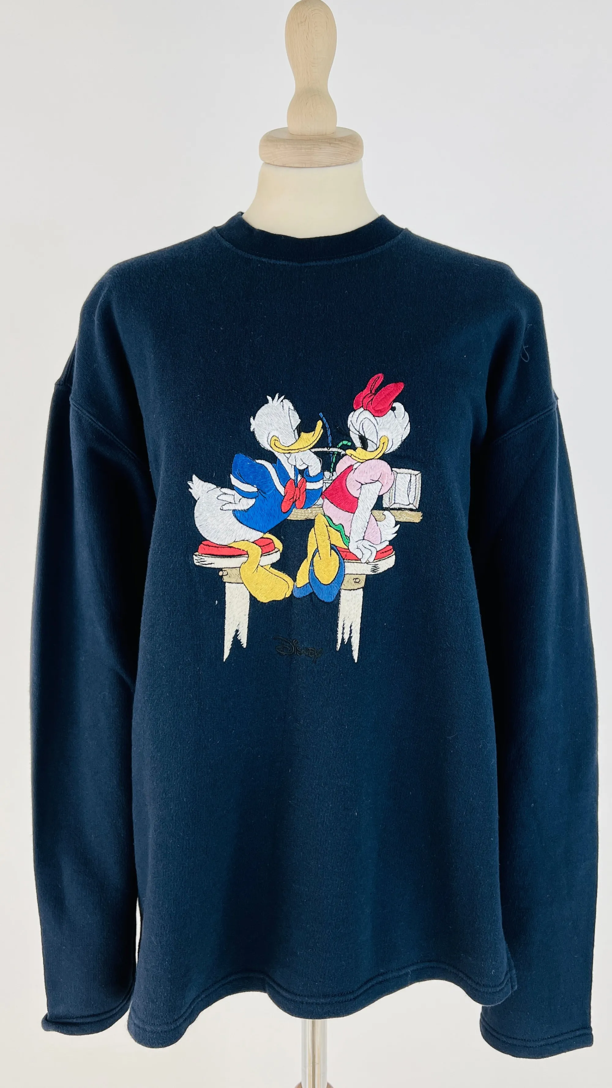 Donna Segreta by Emmanuel Schvili Felpe E Maglieria | Blu/azzurro/verde>Felpa Donald Duck & Daisy Duck