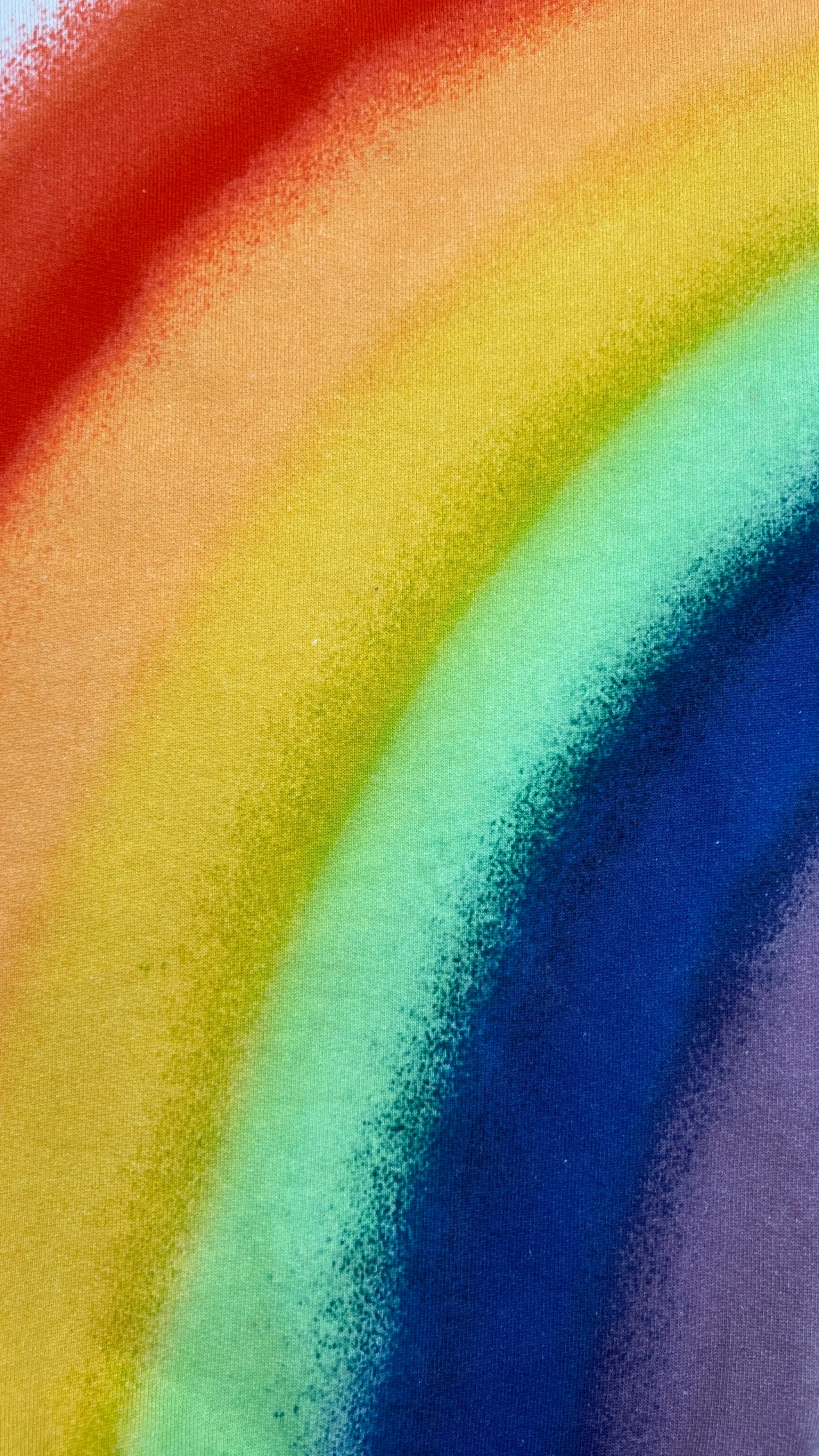 Donna Molo Felpe E Maglieria | Fantasie>Felpa stampa arcobaleno