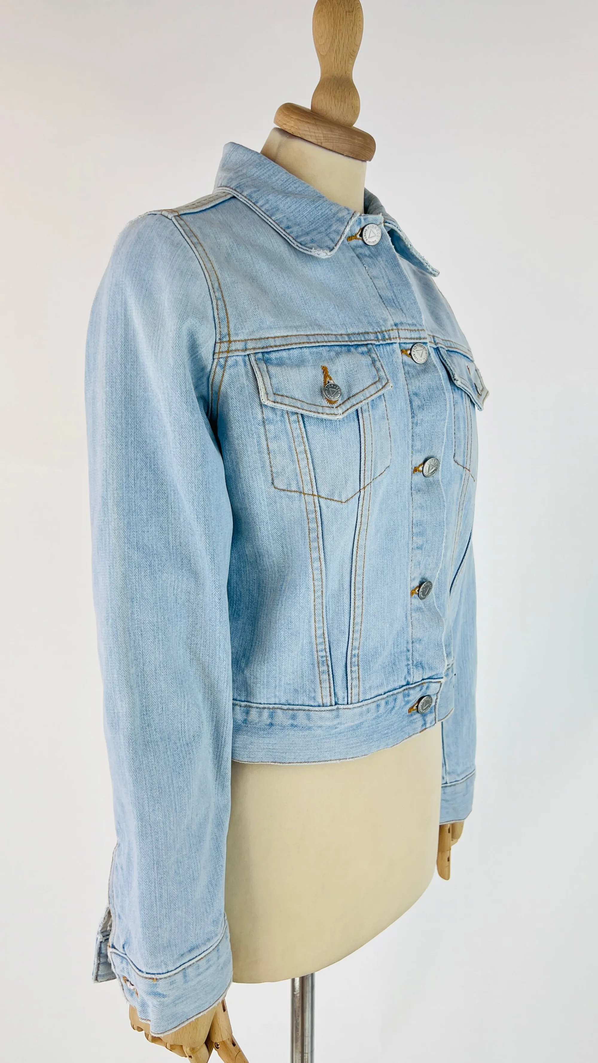 Donna Fiorucci Cappotti, Trench, Soprabiti | Giacche&piumini>Giacca vintage in denim