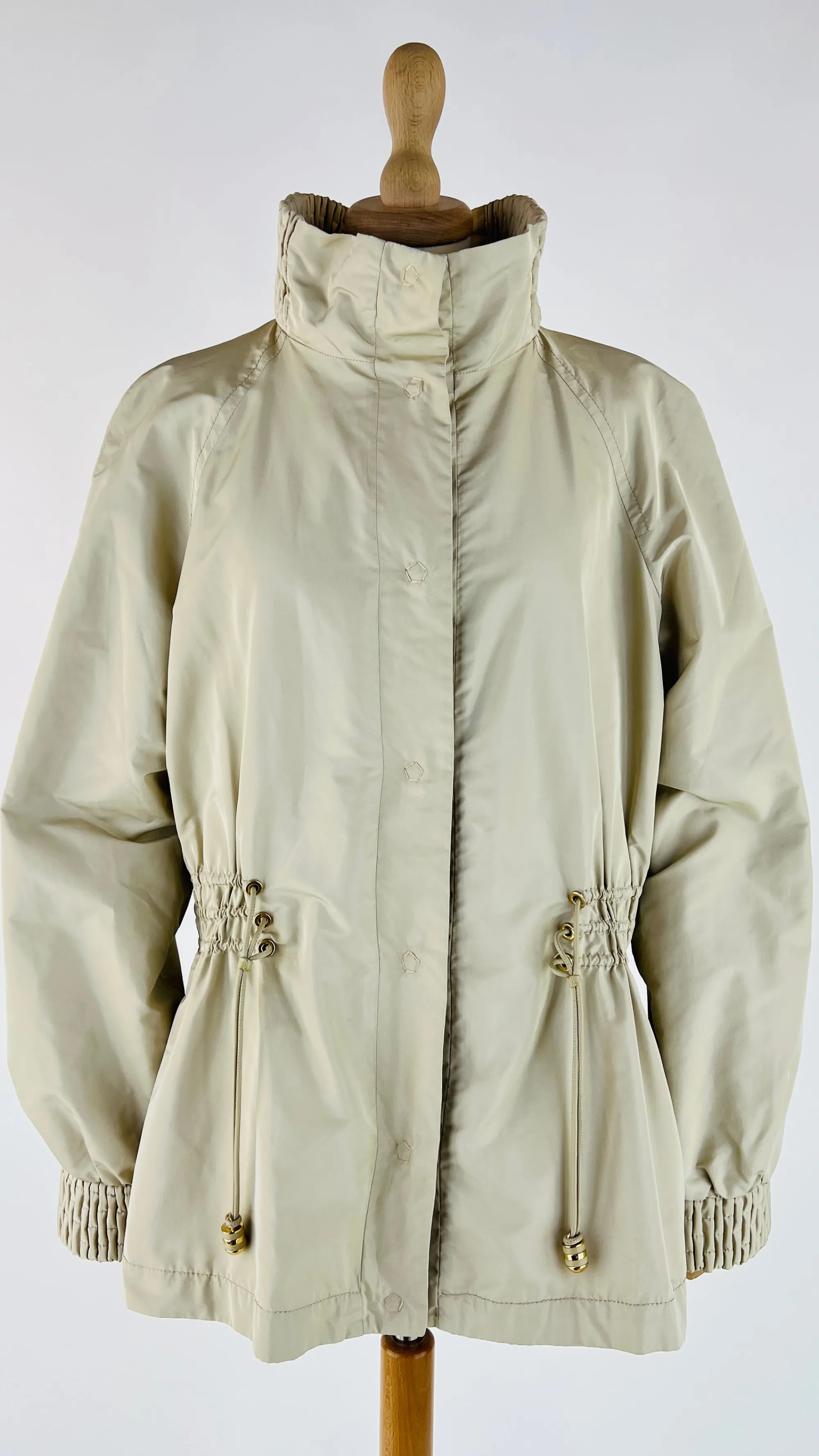 Donna AGNONA Cappotti, Trench, Soprabiti | Giacche&piumini>Giacca vintage in nylon con coulisse