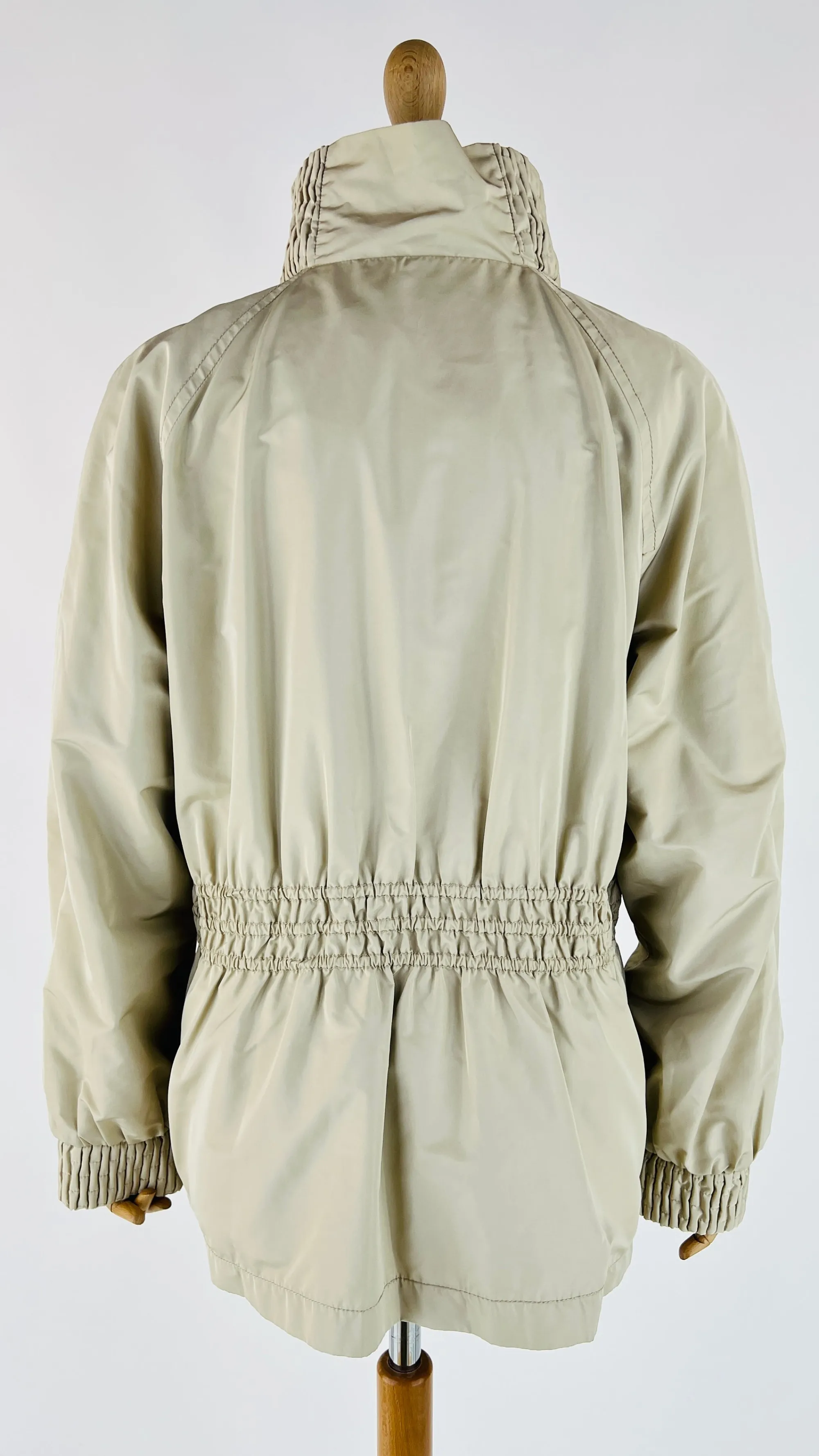 Donna AGNONA Cappotti, Trench, Soprabiti | Giacche&piumini>Giacca vintage in nylon con coulisse