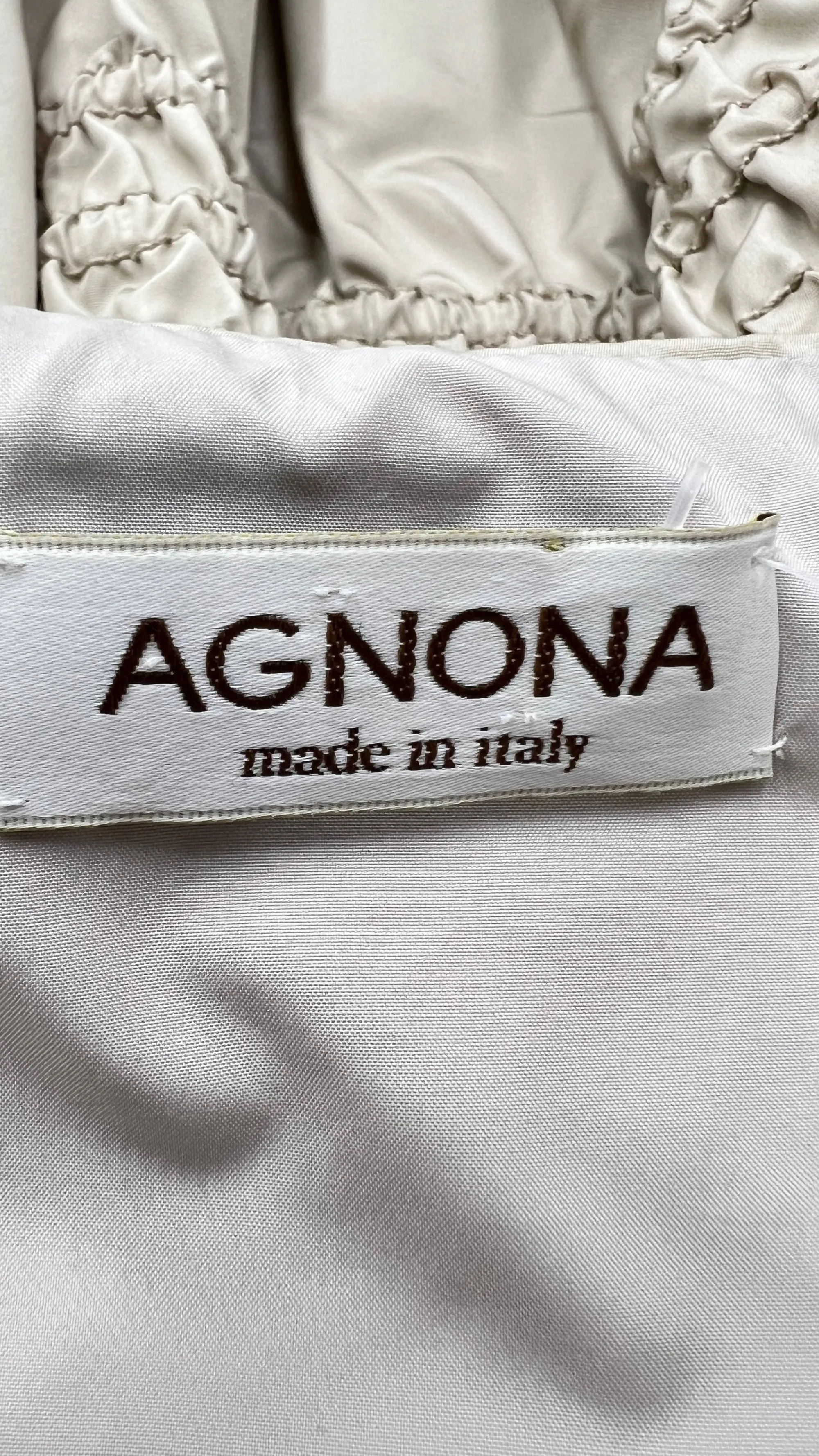 Donna AGNONA Cappotti, Trench, Soprabiti | Giacche&piumini>Giacca vintage in nylon con coulisse