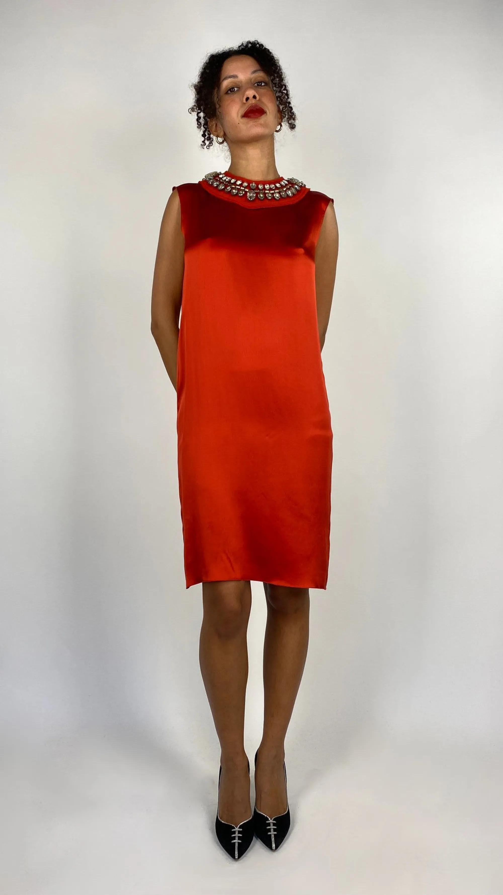 Donna LANVIN Abiti Da Cerimonia Ed Eventi | Abiti Corti>abito rosso setaTaglia 40 IT