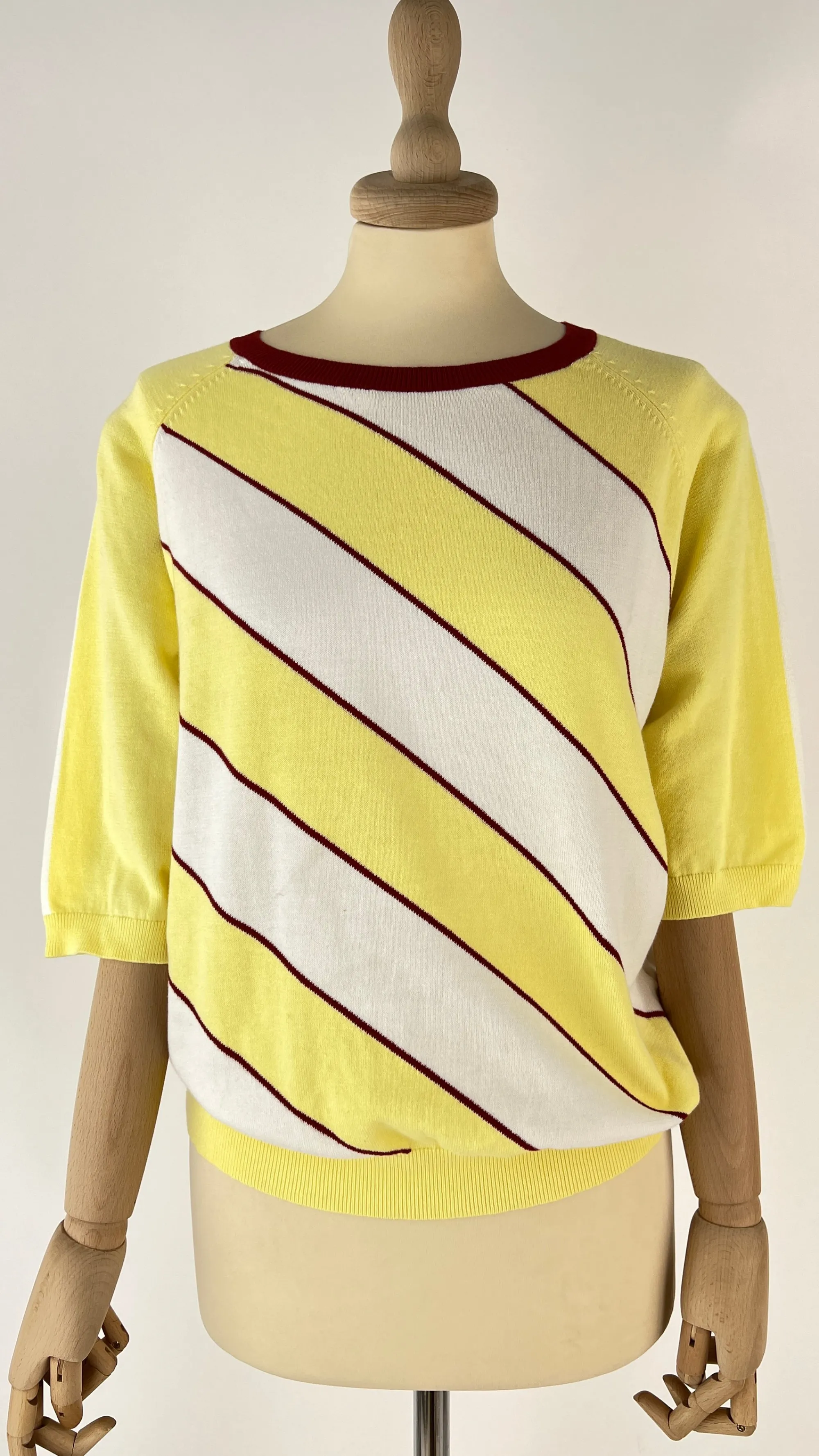 Donna Just in Case T-shirts E Bluse>Maglia a righe con cartellino