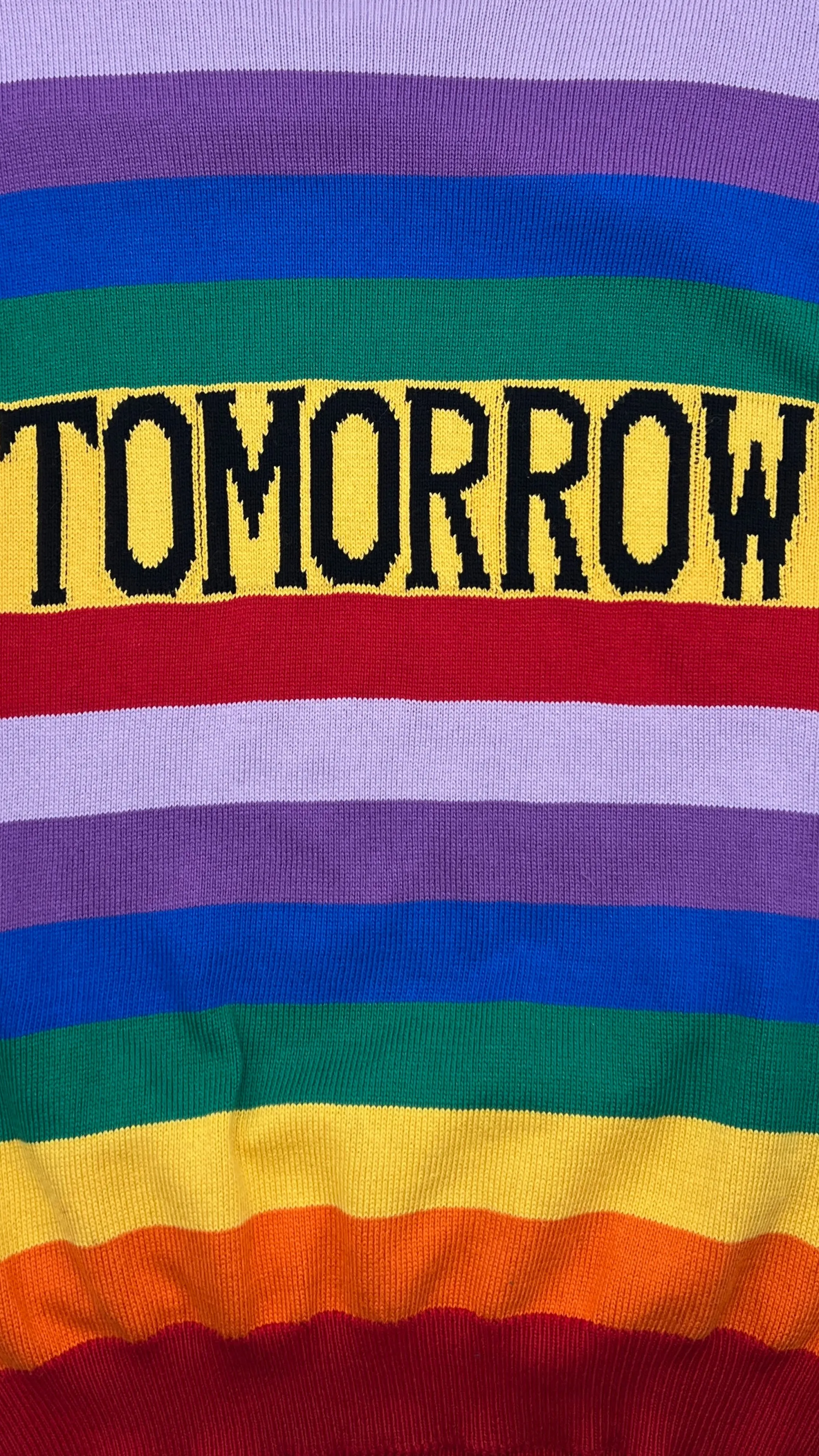 Donna ALBERTA FERRETTI Felpe E Maglieria | Fantasie>Maglia arcobaleno "Tomorrow"