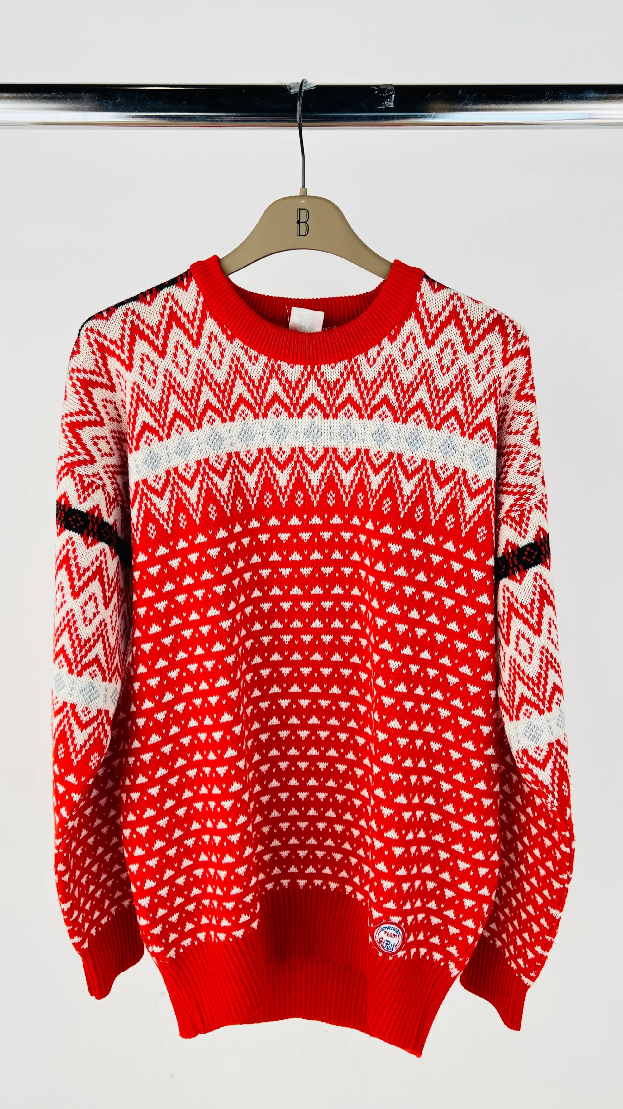 Uomo American Team Felpe E Maglieria | Collezione Uomo>Maglia vintage motivo Fair Isle