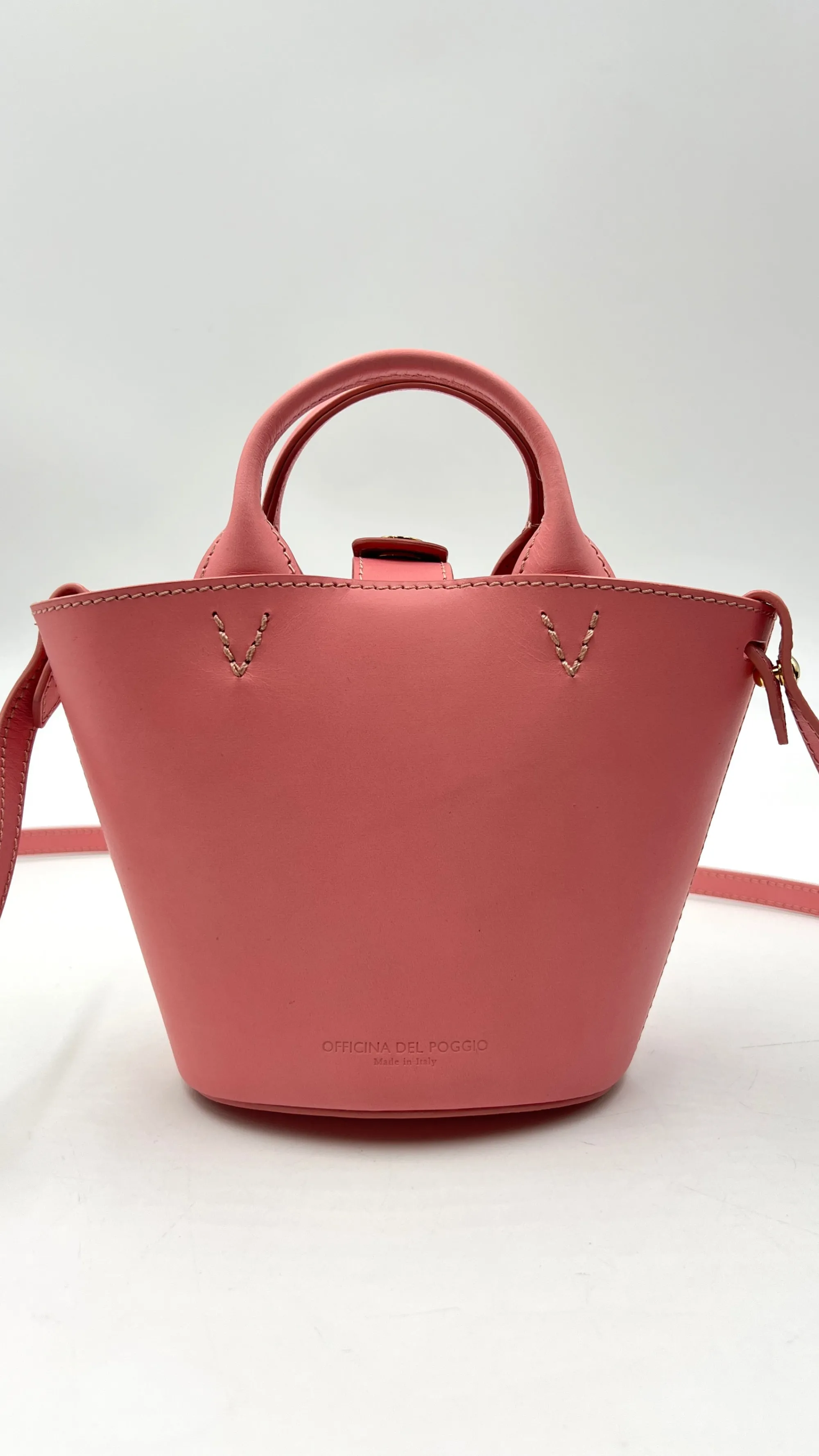 OFFICINA DEL poggio Borse>Mini borsa a secchiello