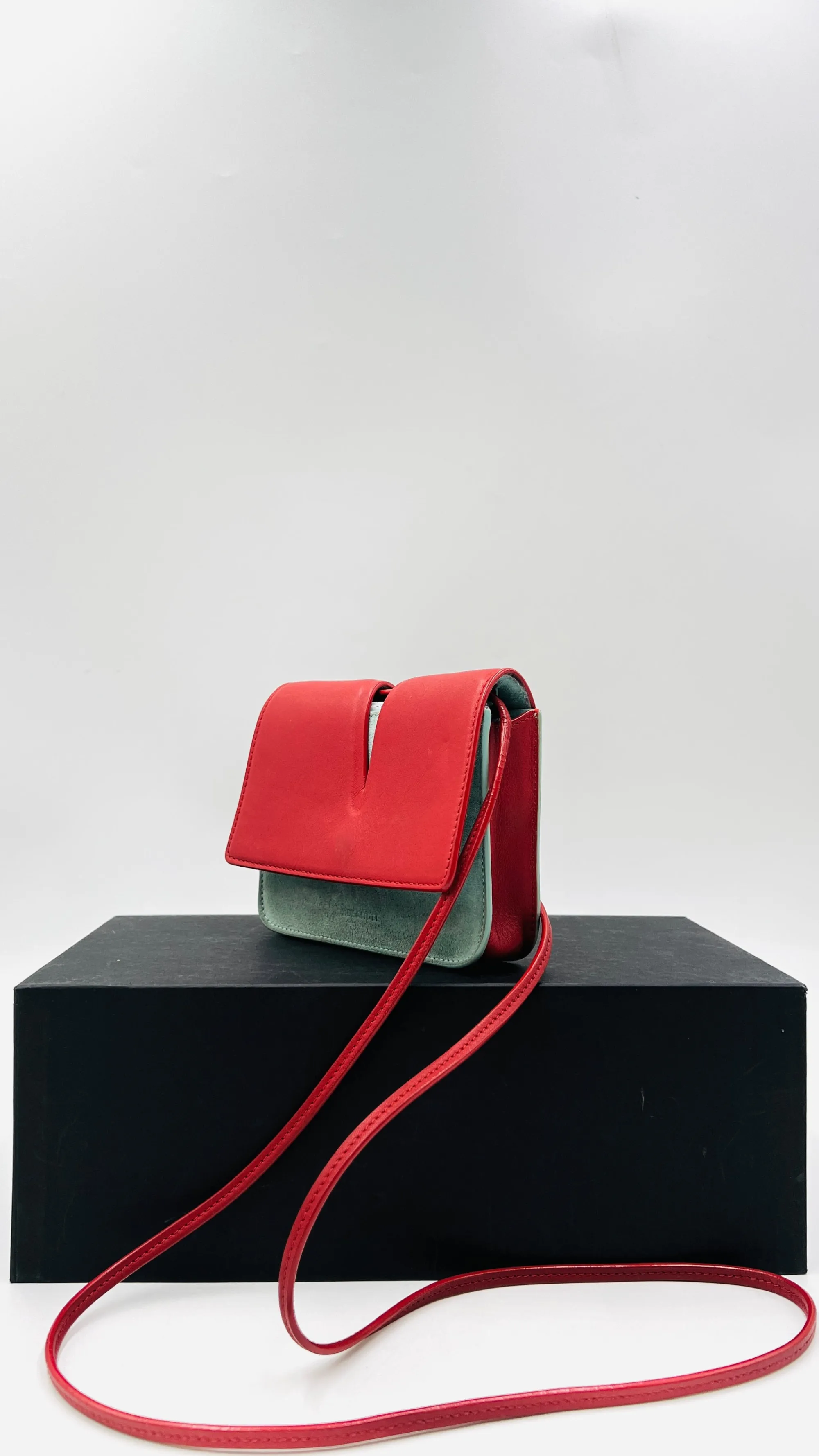 Jil Sander Borse>Mini borsa color block