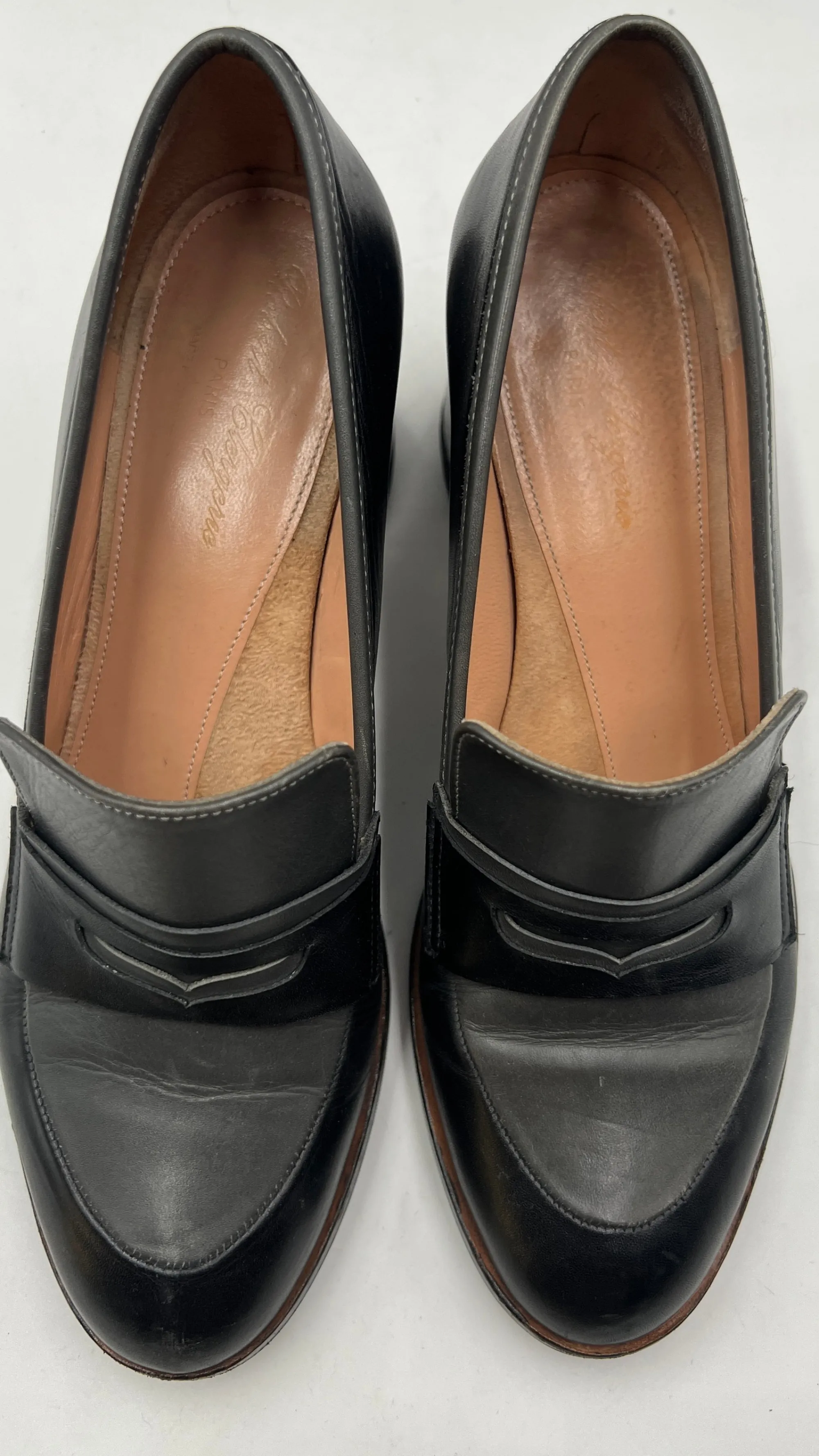 Robert Clergerie Scarpe>Mocassini color block con tacco
