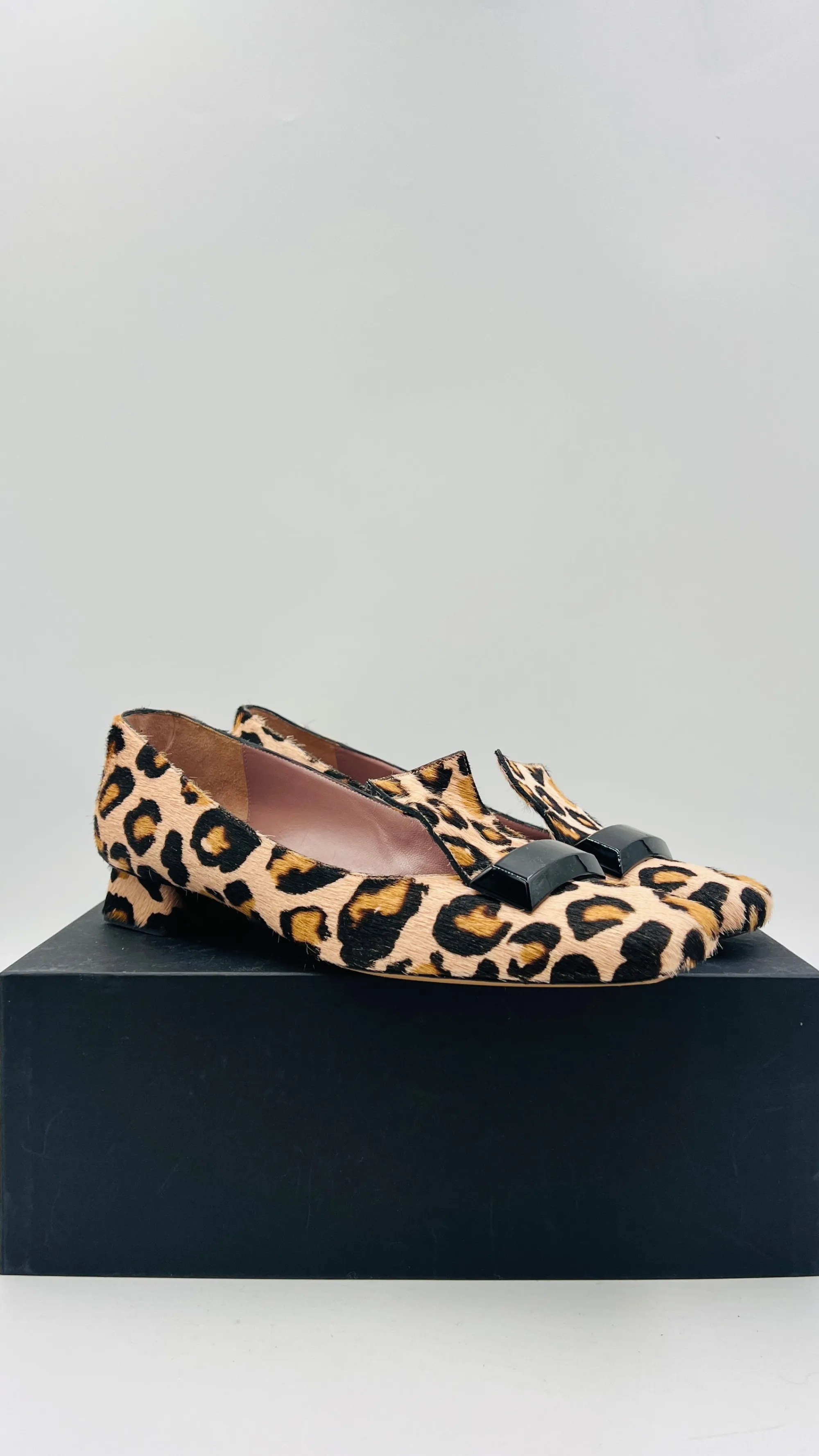 Rayne Scarpe>Mocassini squadrati animalier