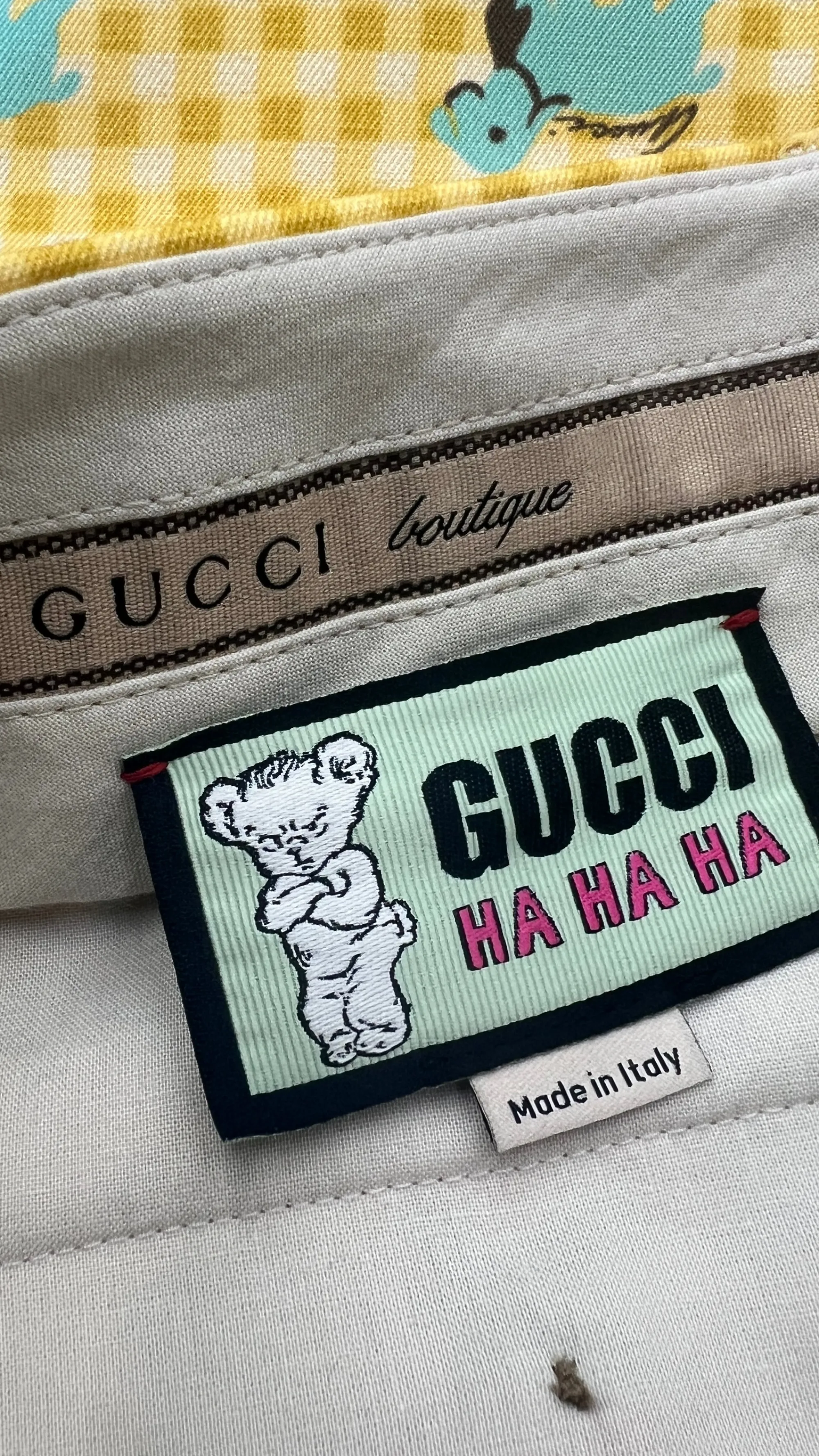 Uomo GUCCI Pantaloni | Collezione Uomo>Pantalone stampato Inverno 2023