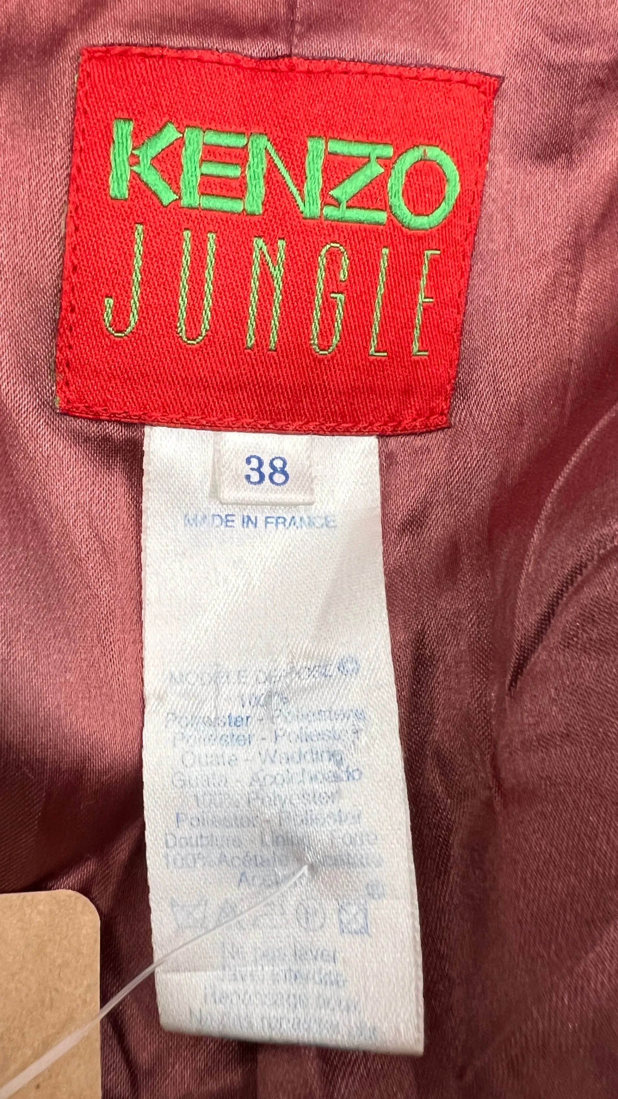 Donna KENZO JUNGLE Cappotti, Trench, Soprabiti | Giacche&piumini>Piumino vintage fantasia foglie