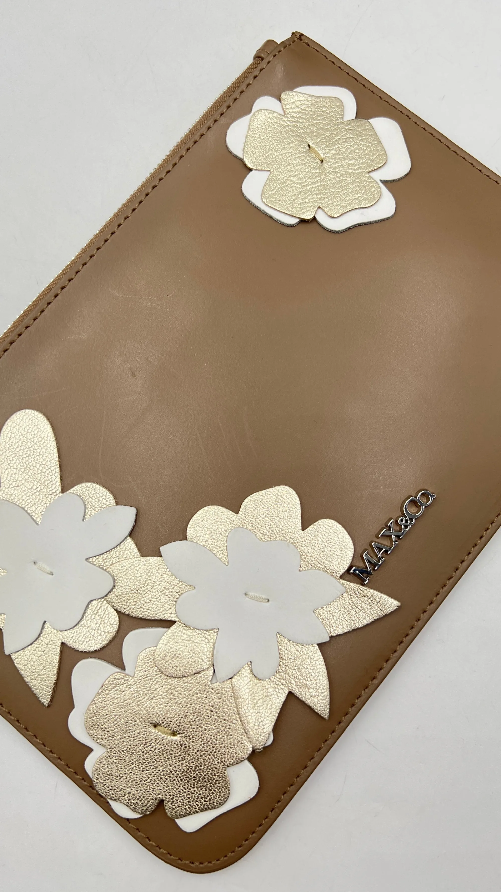 MAX u0026 CO Borse>Pochette con fiori applicati