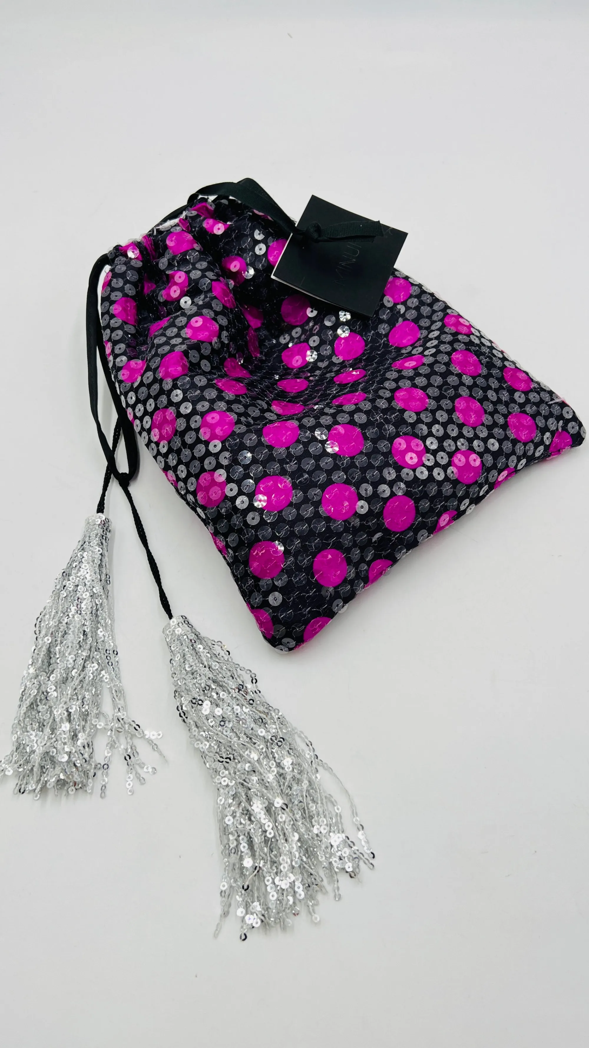 Donna Minuit Borse | Fantasie>Pochette con paillettes e cartellino