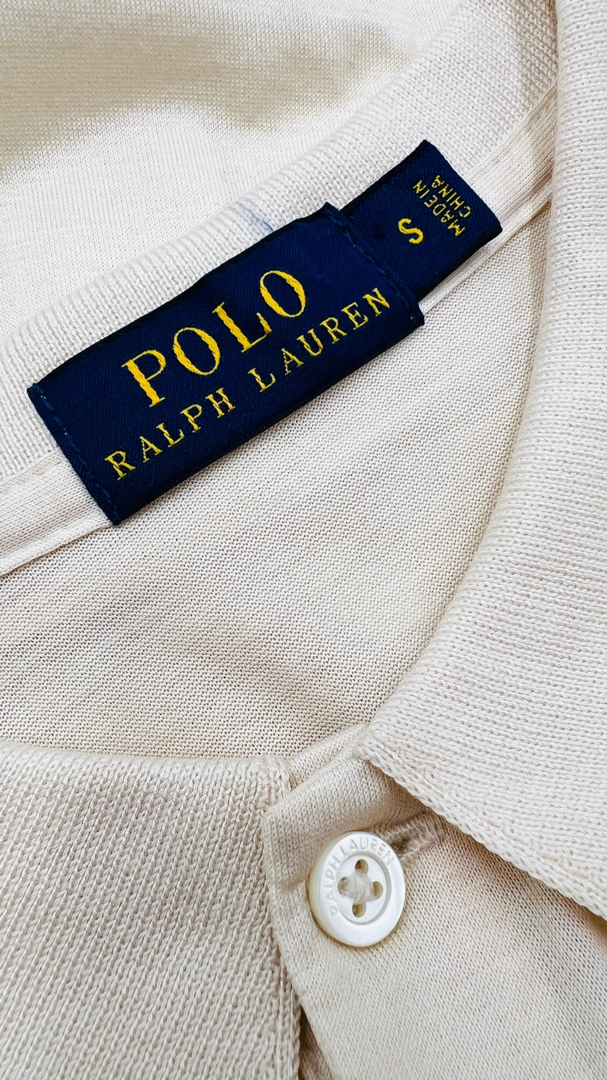 Donna Polo Ralph Lauren T-shirts E Bluse | Giallo/arancione/marrone/oro>Polo leggera taglio classico