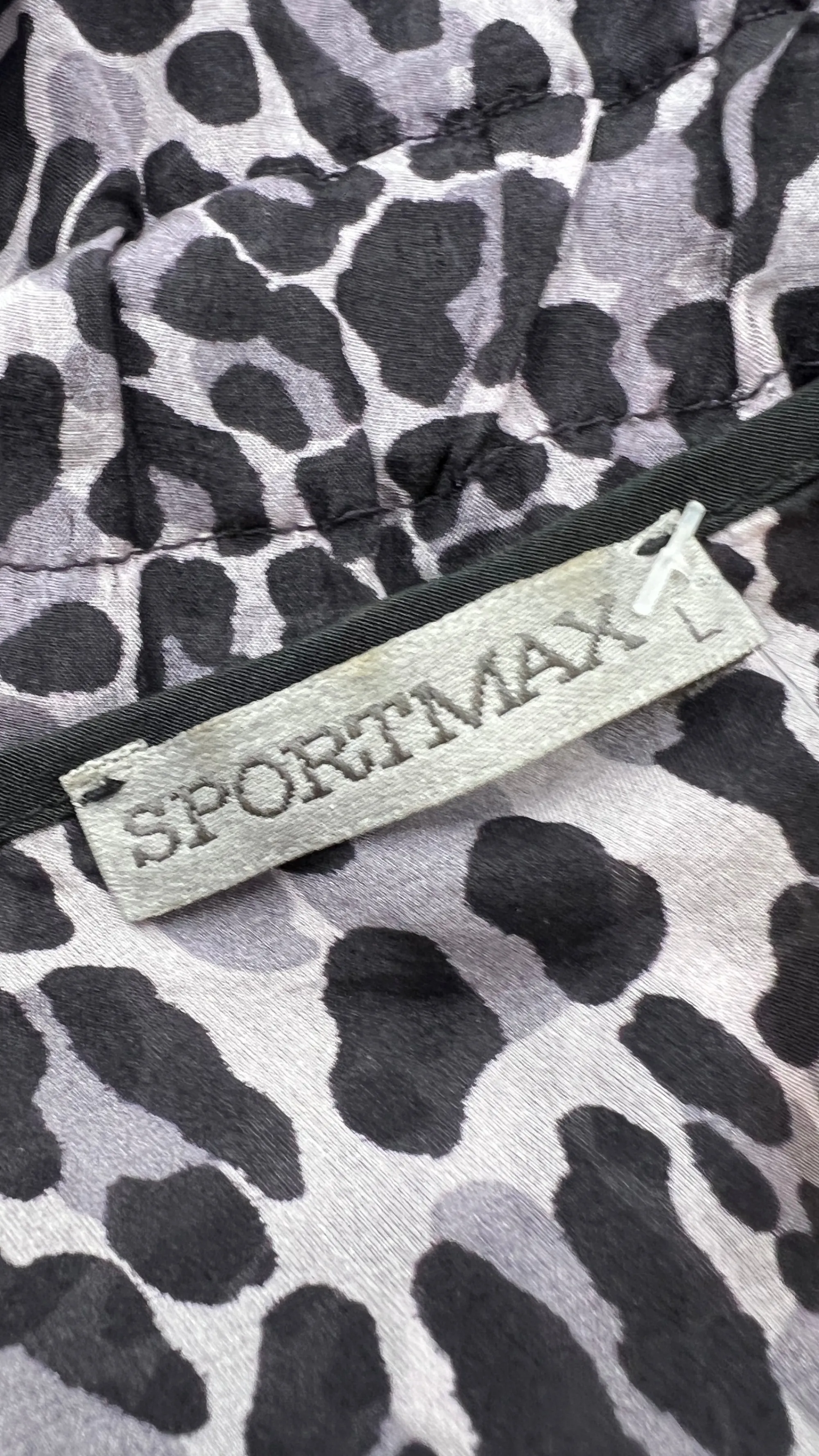 Donna Sportmax Abiti Corti | Fantasie>Prendisole animalier