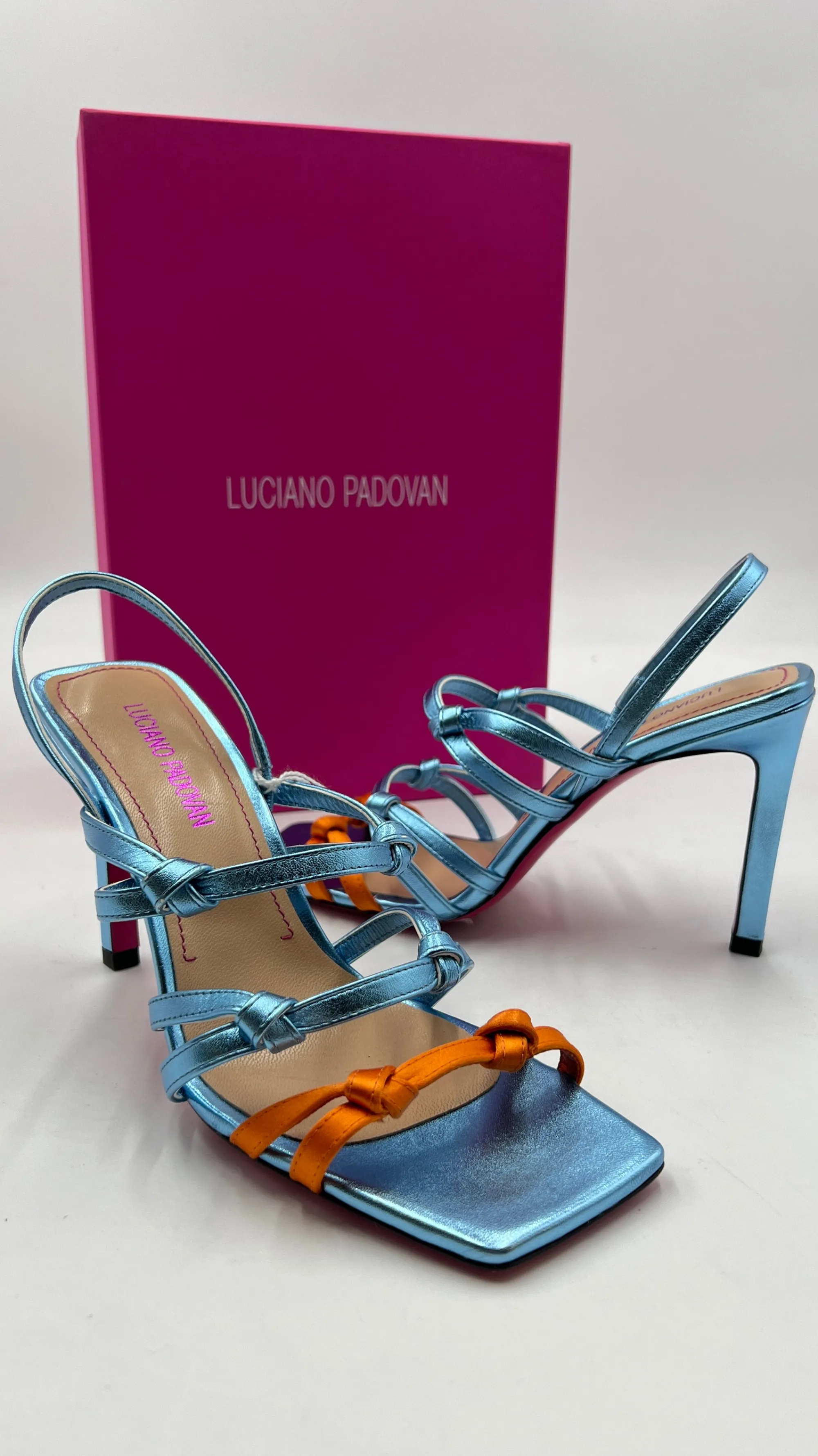 Luciano Padovan Scarpe>Sandali "Monica" bicolor con box