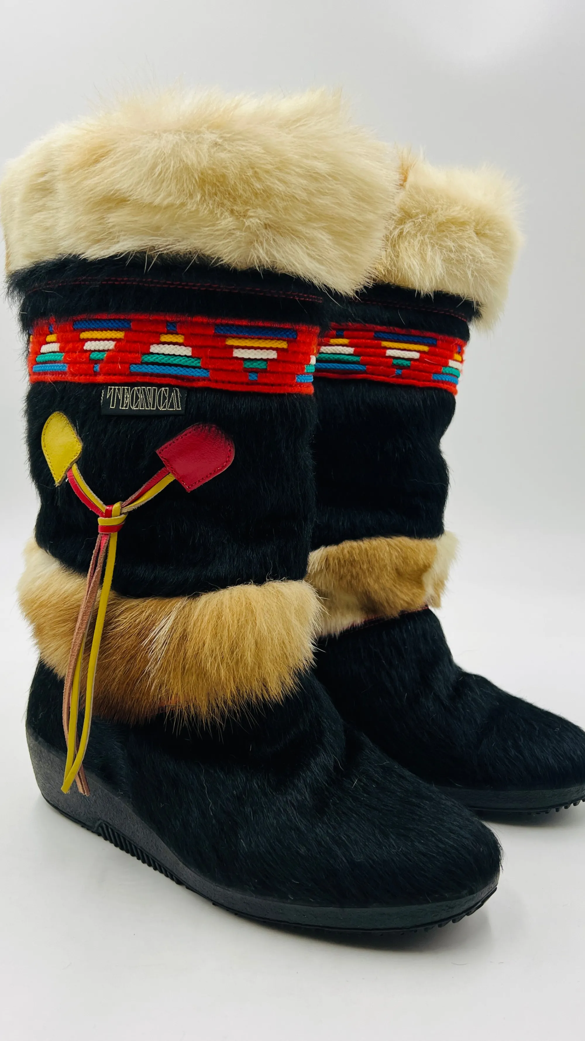 Donna Tecnica Scarpe | Fantasie>Stivali vintage con ricami
