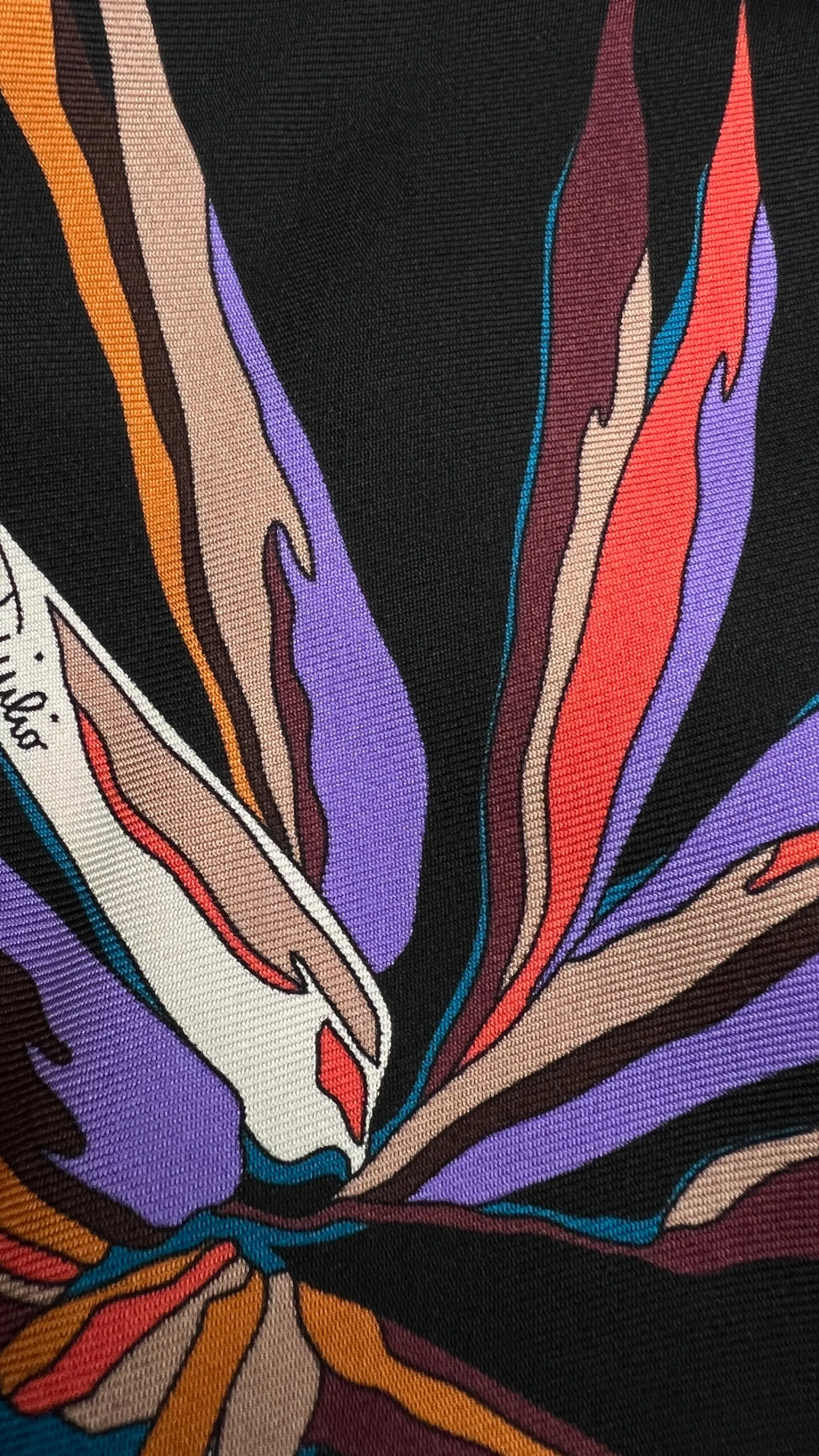 Donna Emilio Pucci T-shirts E Bluse | Bianco/nero/grigio>Top con dettaglio stampa bambù