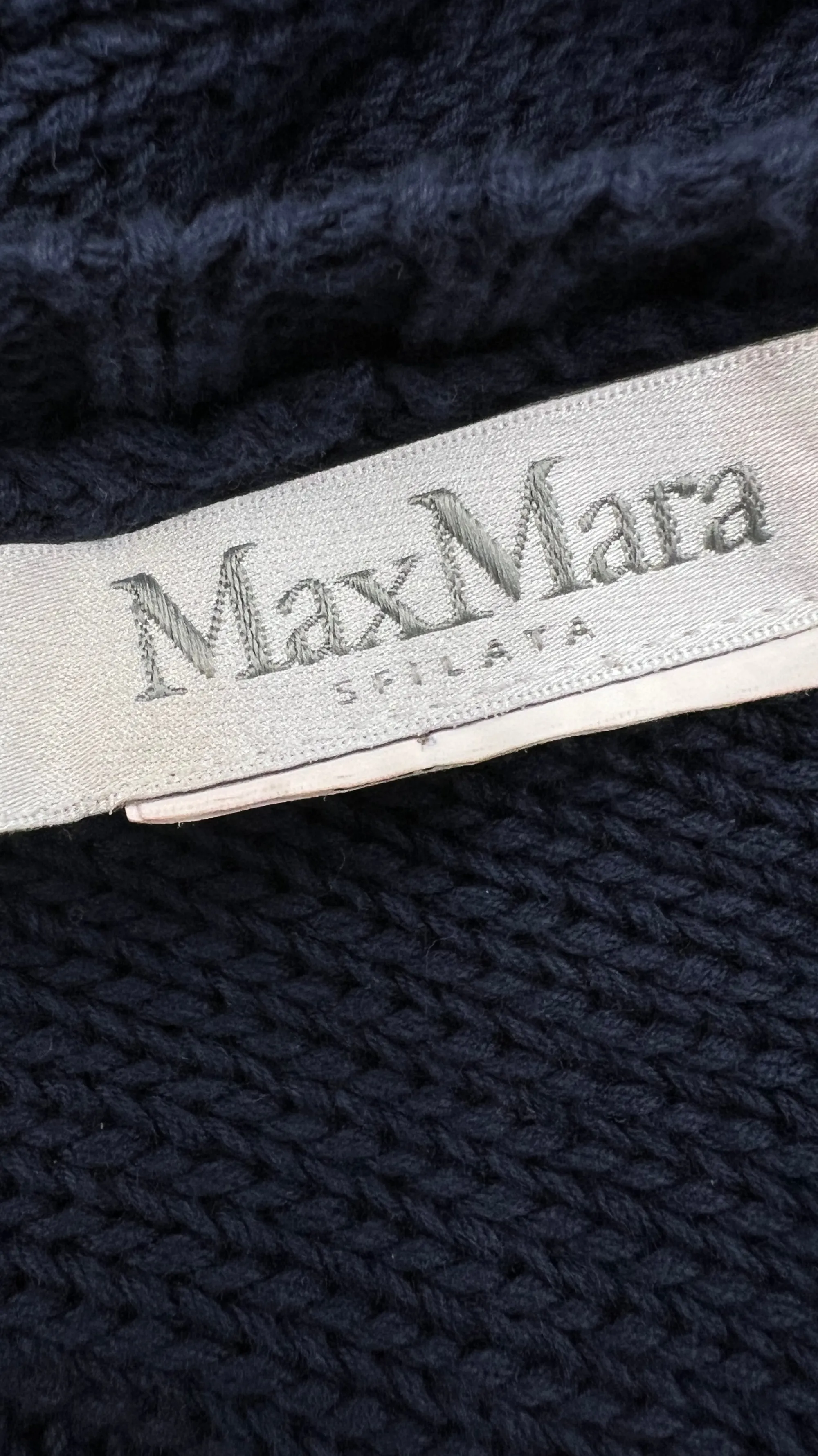 Donna MAX MARA sfilata Tops E Smanicati | Blu/azzurro/verde>Top in maglia con schiena scoperta