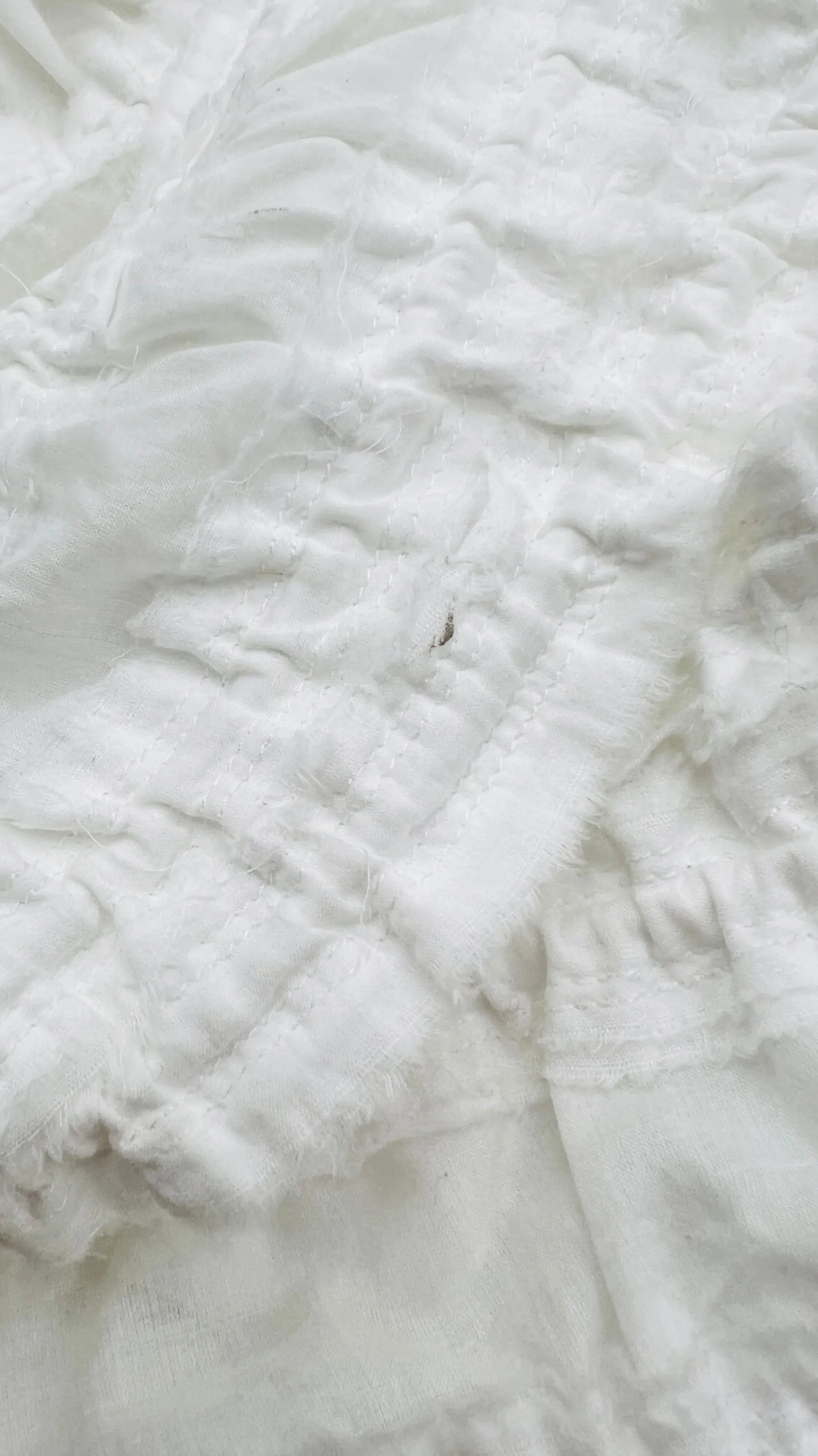 Donna Yves Saint Laurent Longsleeves | Bianco/nero/grigio>Top vintage off-shoulder con arricciature