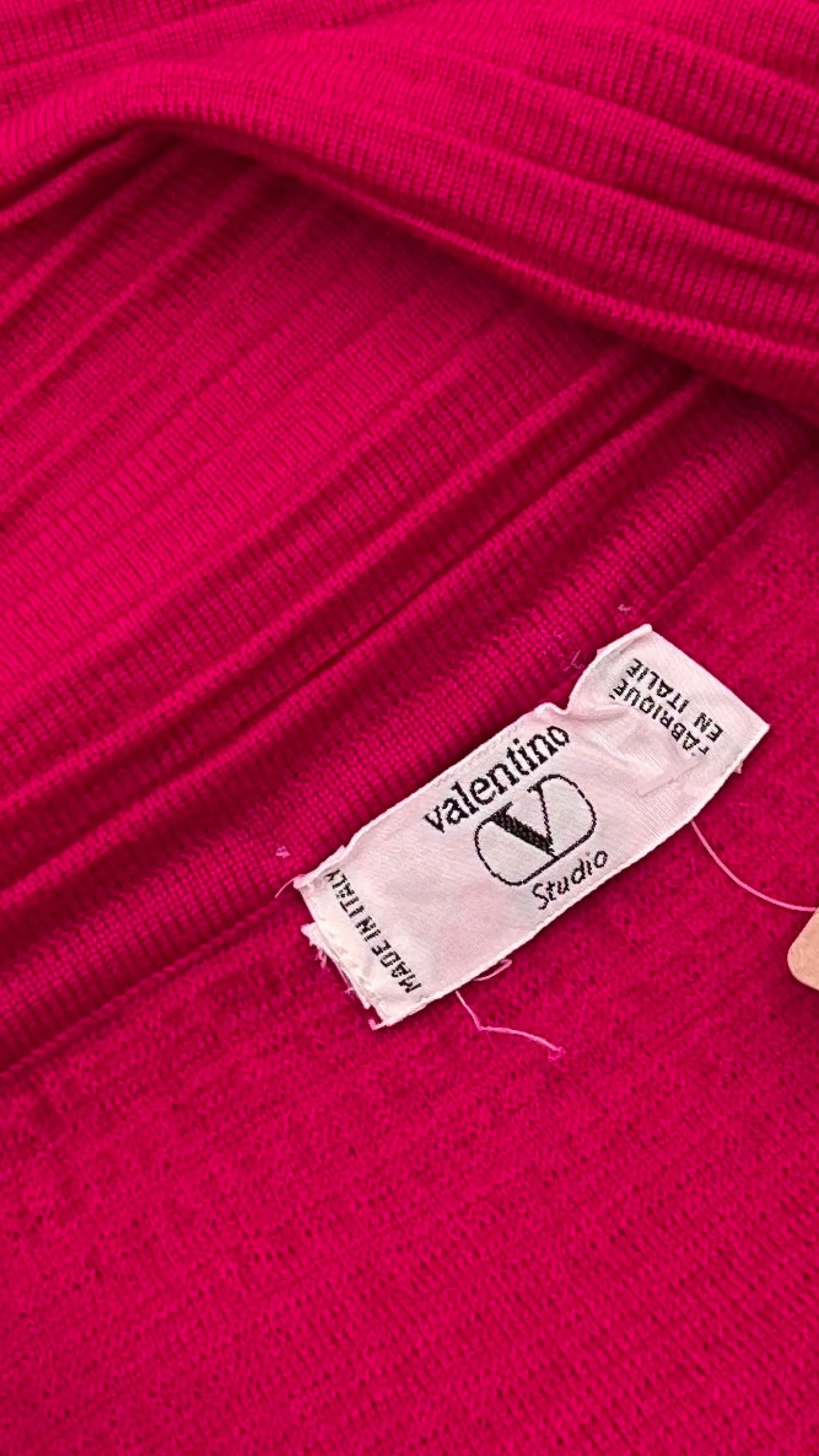 Donna Valentino studio Tops E Smanicati | Rosso/rosa/viola>Top vintage off-shoulders a pieghe