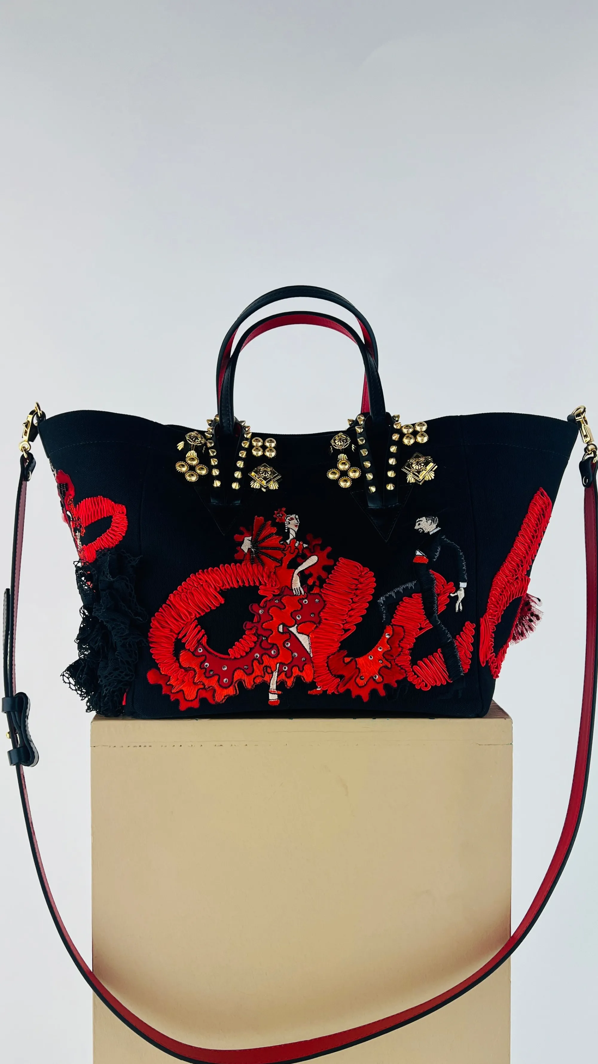 Donna Christian Louboutin Borse | Fantasie>Tote bag "Flamencaba Small"